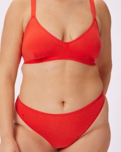 2XL Vintage Soft Triangle Bralette | New:Cotton | Archive (Strawberry) sold by Parade
