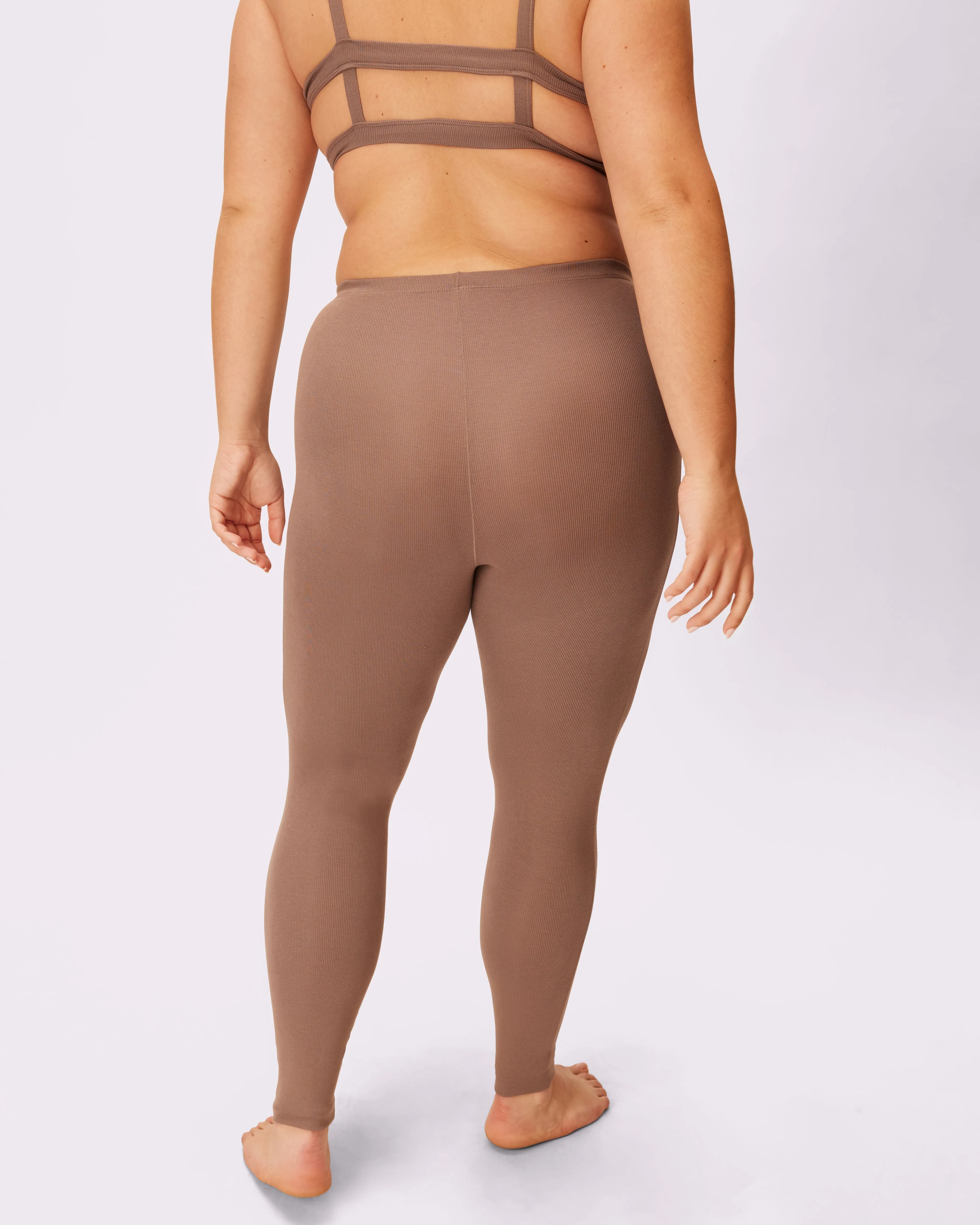 Comfort Rib Leggings | Lush Rib | Archive (Truffle) sold by Parade product image thumbnail 3
