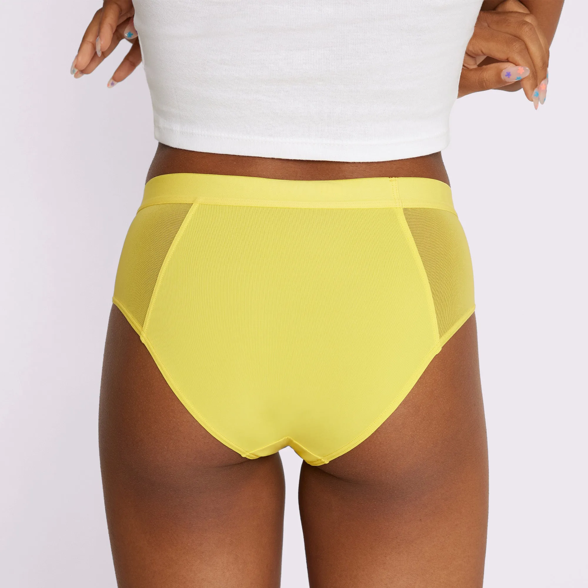 Dream Fit High Rise Brief | Ultra-Soft Re:Play | Archive (Limoncello) sold by Parade product image thumbnail 2