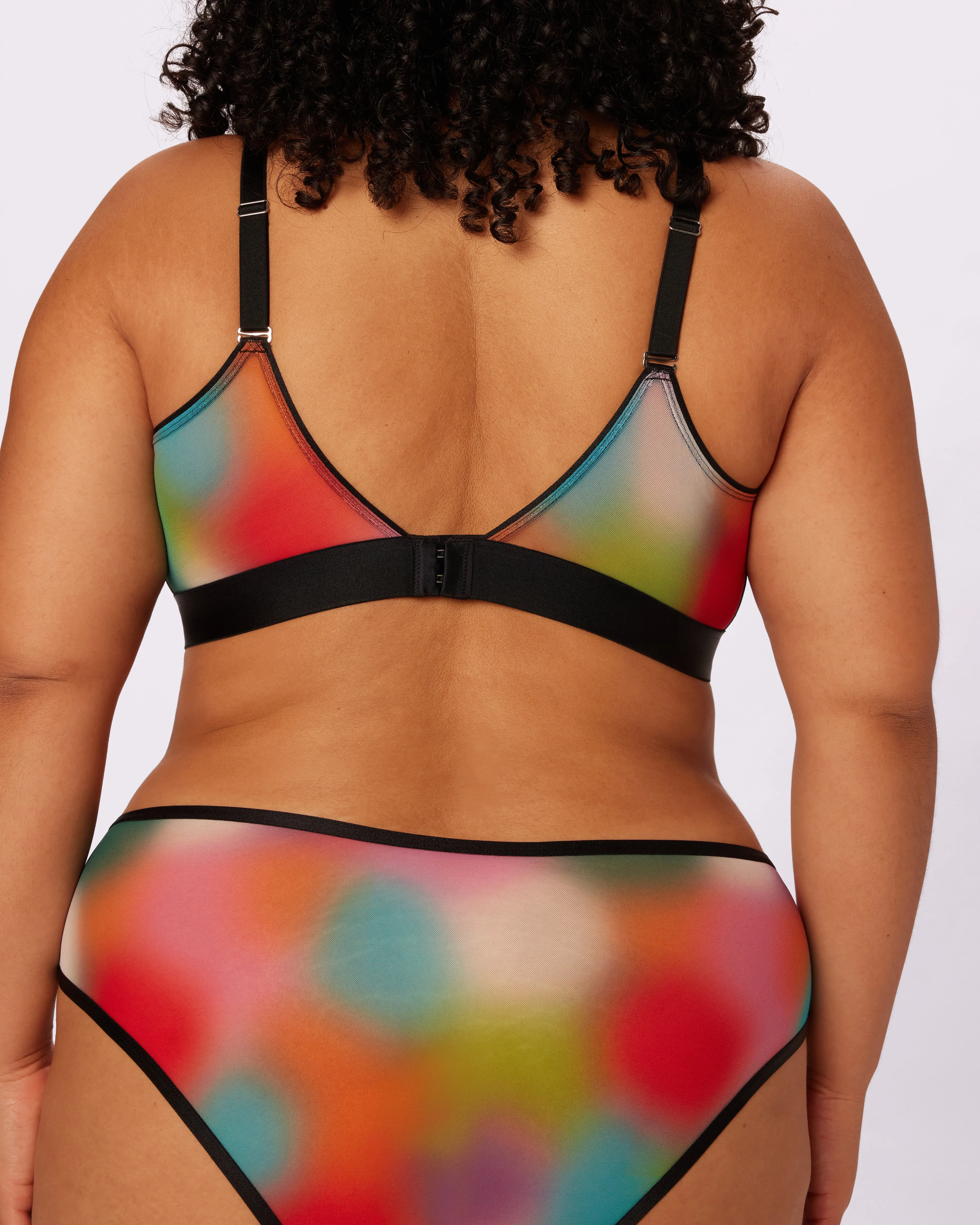 Triangle Bralette | Silky Mesh | Archive (Supernova) sold by Parade product image thumbnail 4