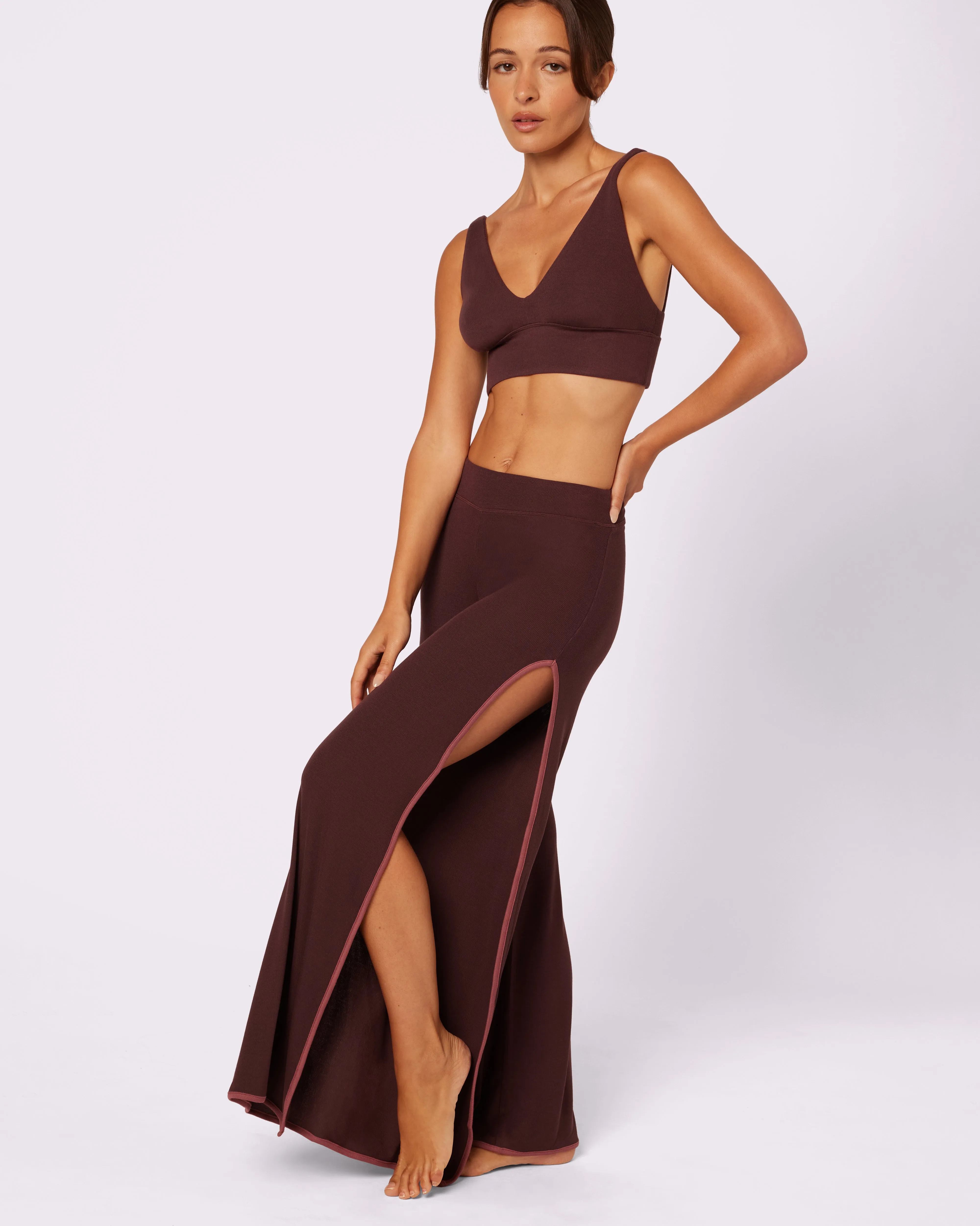 【Anyone more】Modi cut slit maxi long wide pants Amazon.com: EXARUS Girls Flowy Pants Wide Leg Dance Palazzo