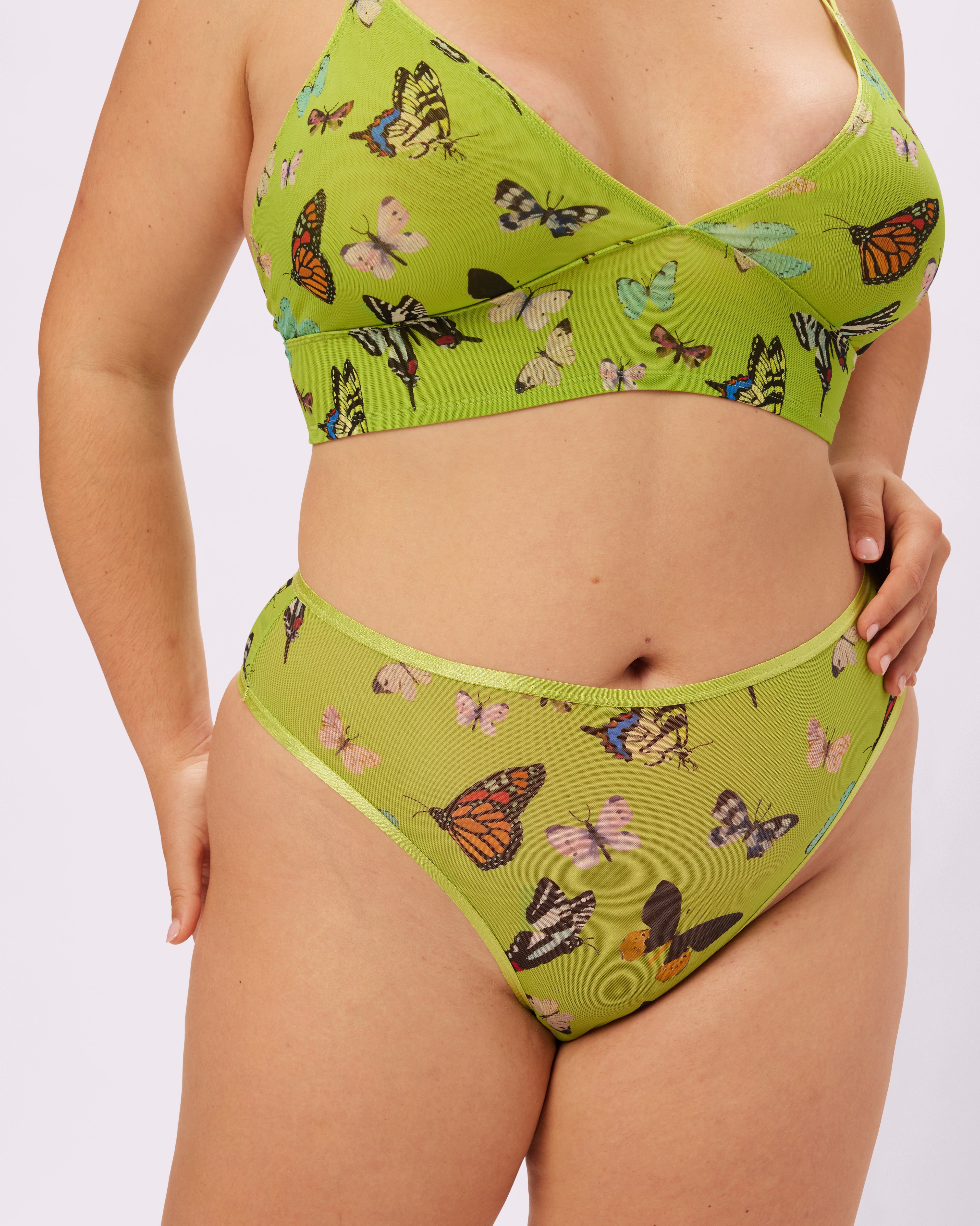 High Rise Cheeky | Silky Mesh | Archive (Enchanted) sold by Parade product image thumbnail 2