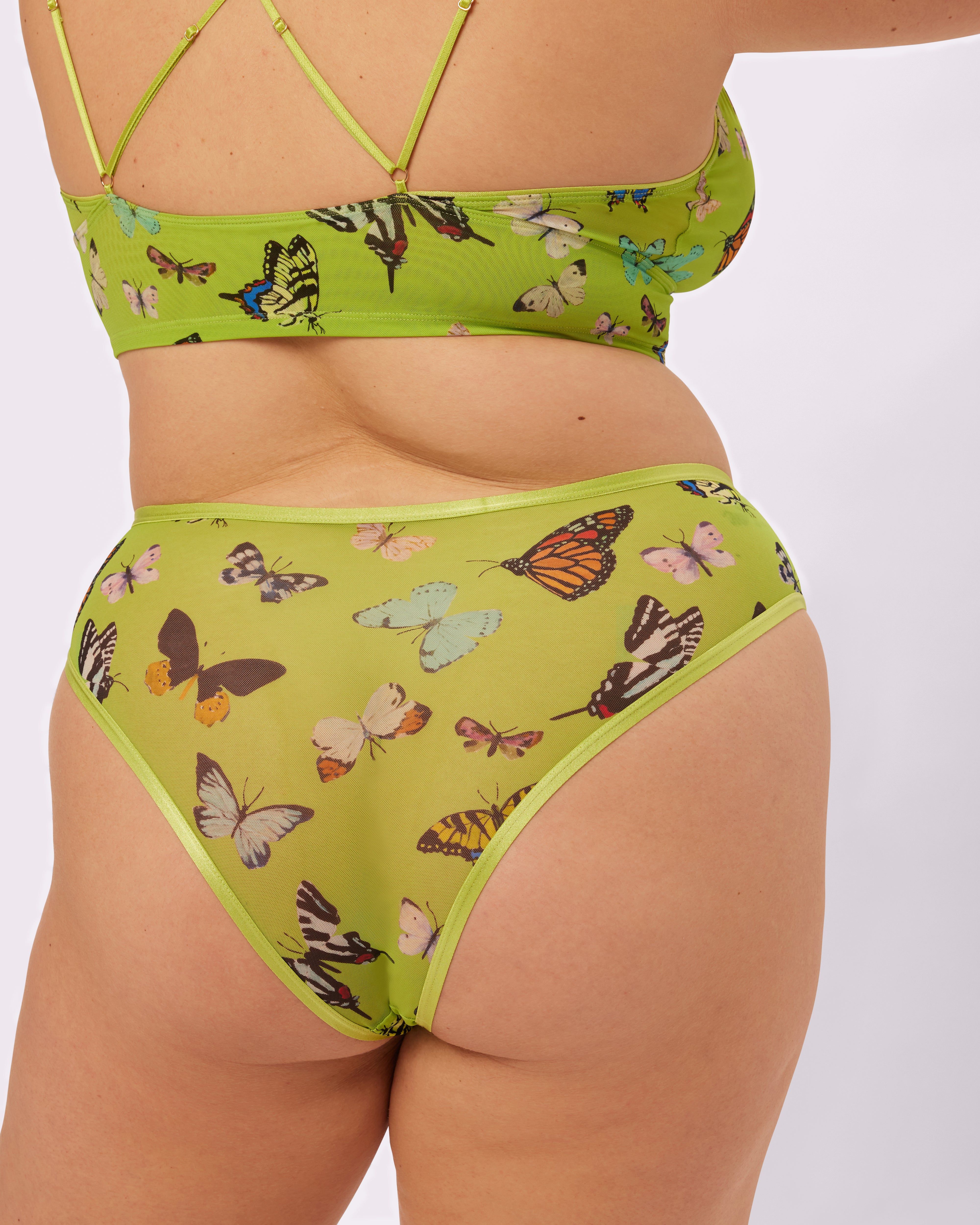 High Rise Cheeky | Silky Mesh | Archive (Enchanted) sold by Parade