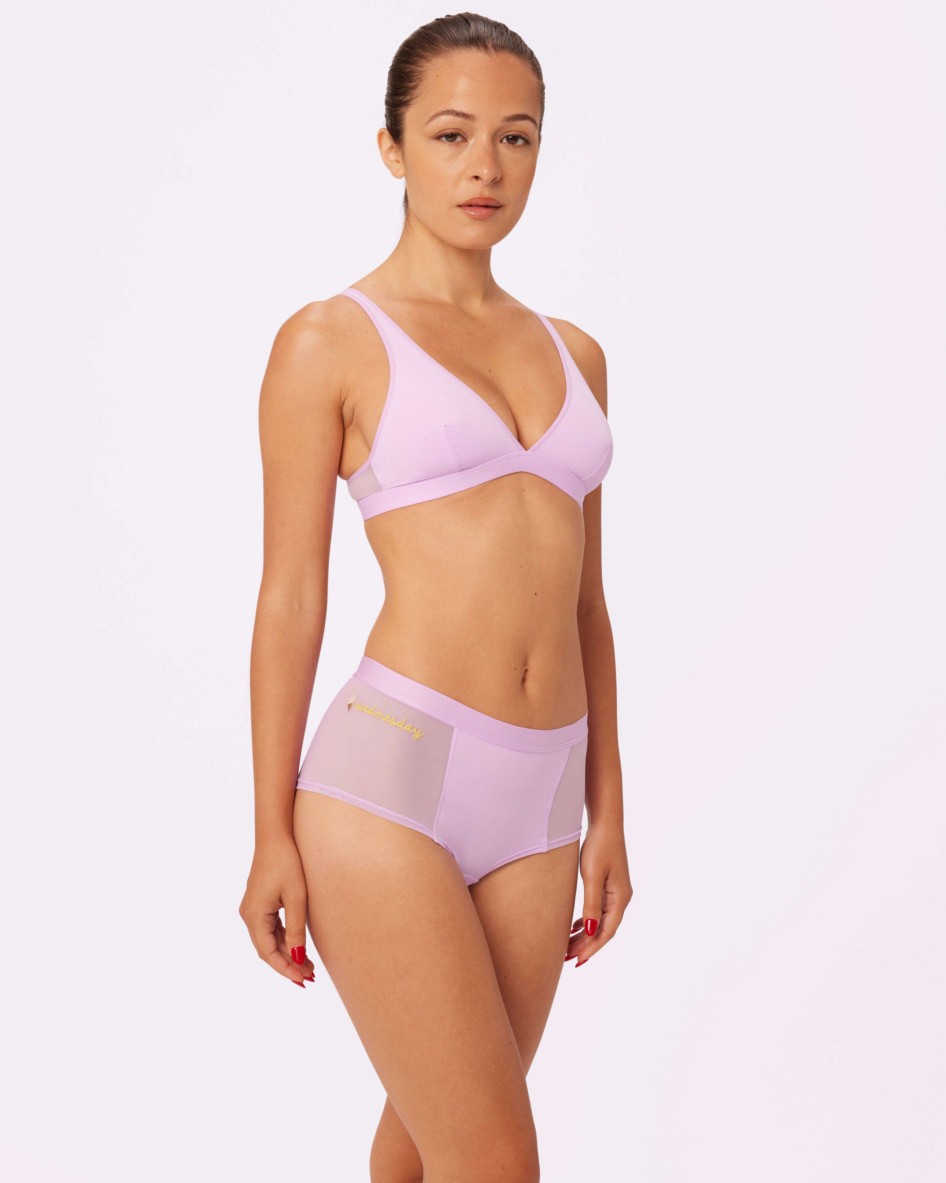Dream Fit Plunge Bralette | Ultra-Soft Re:Play | Archive (Lavender Honey) sold by Parade product image thumbnail 2