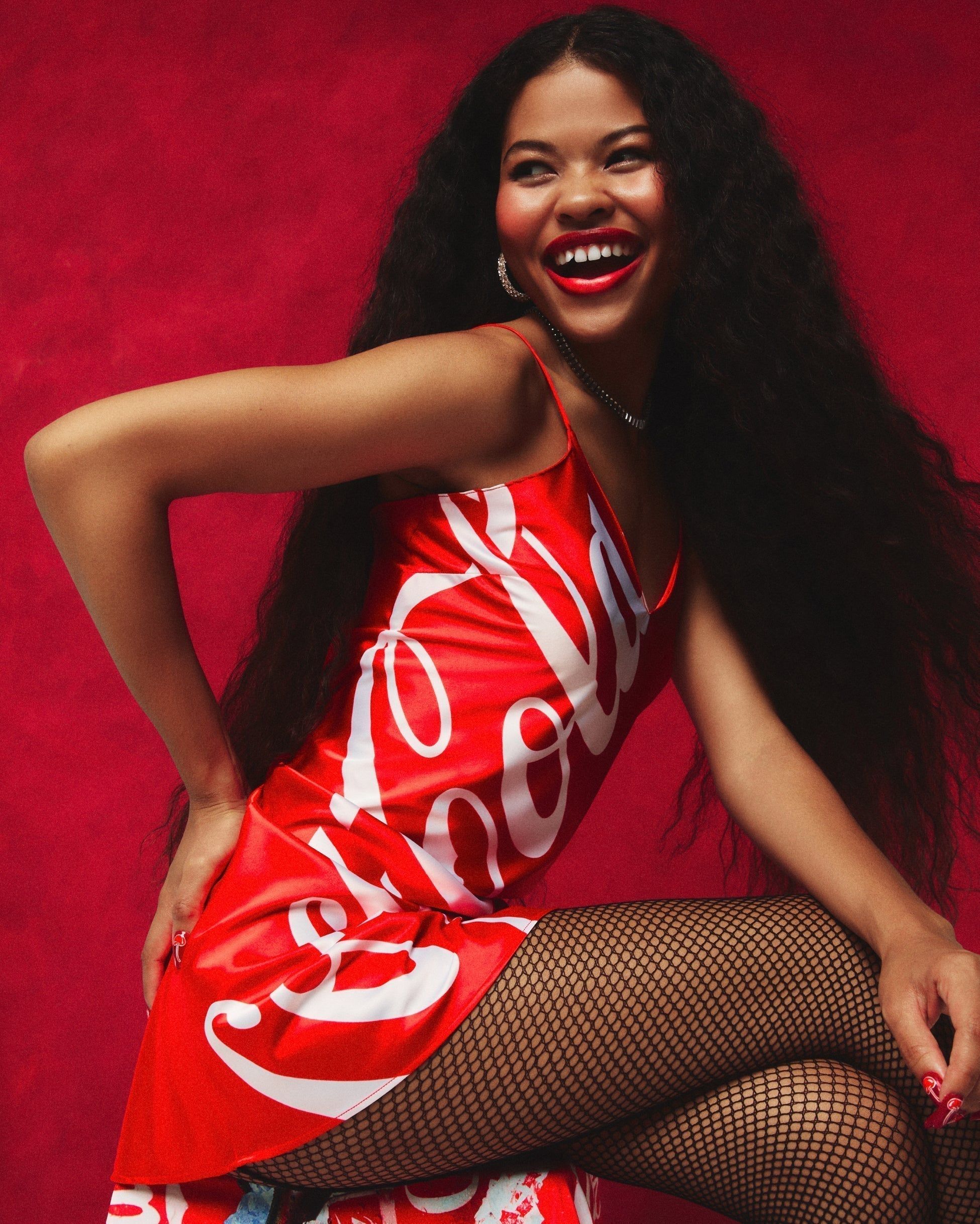 M Special Edition Coca-Cola Luxe Slip Dress | Luxe Satin | Archive (Coca-Cola) sold by Parade product image thumbnail 2