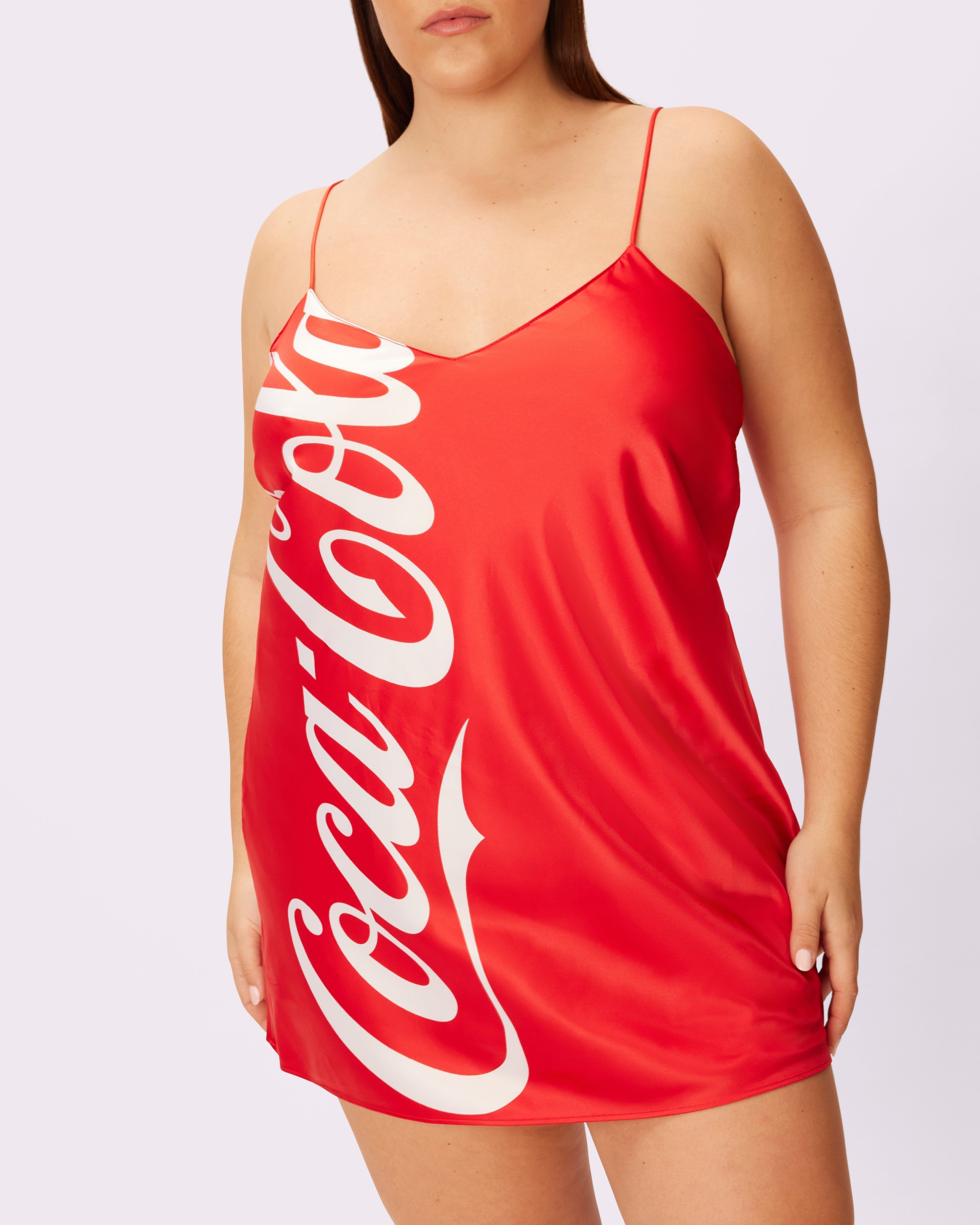 M Special Edition Coca-Cola Luxe Slip Dress | Luxe Satin | Archive (Coca-Cola) sold by Parade product image thumbnail 3