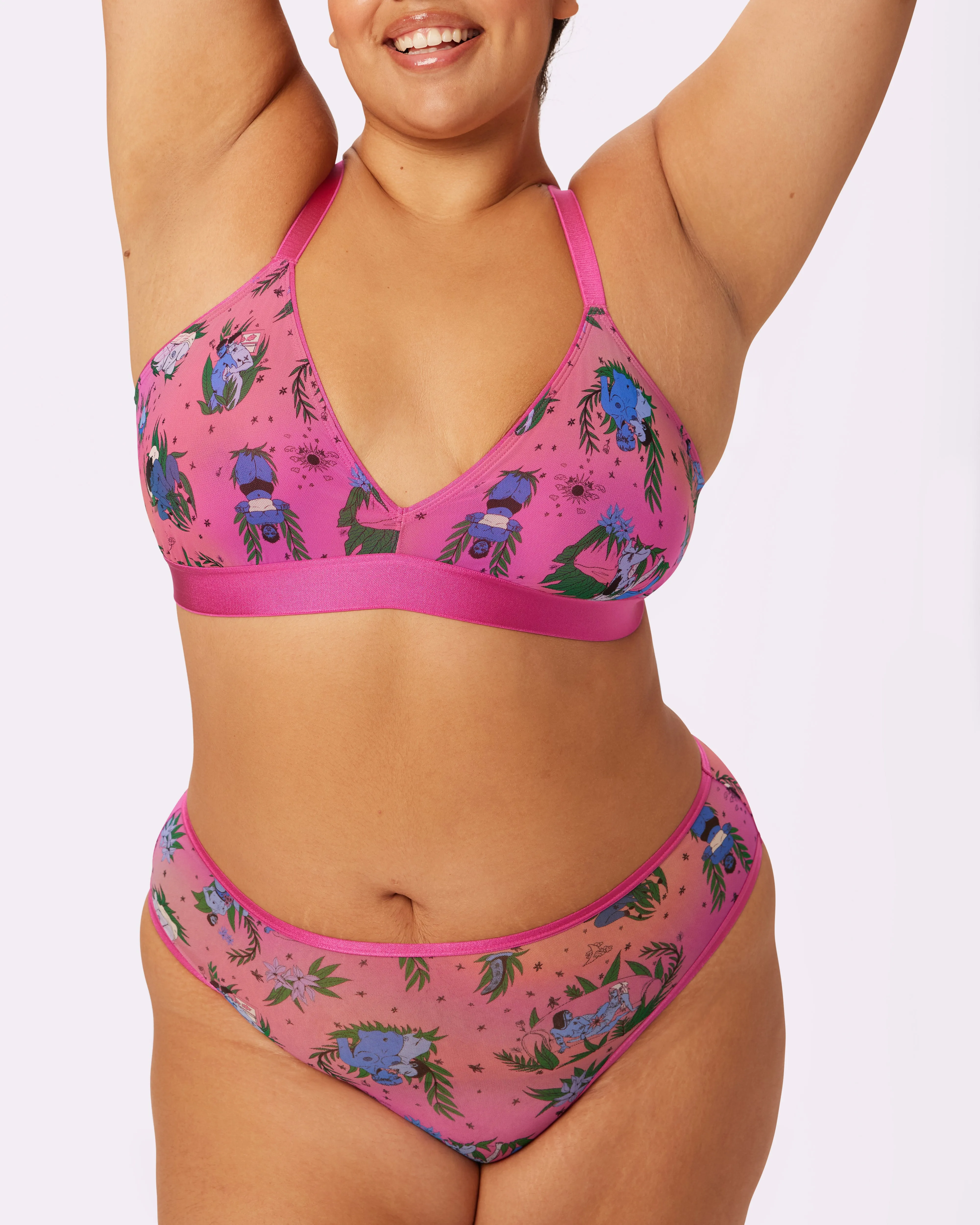 High Rise Cheeky | Silky Mesh | Archive (Smutty Toile) sold by Parade product image thumbnail 2