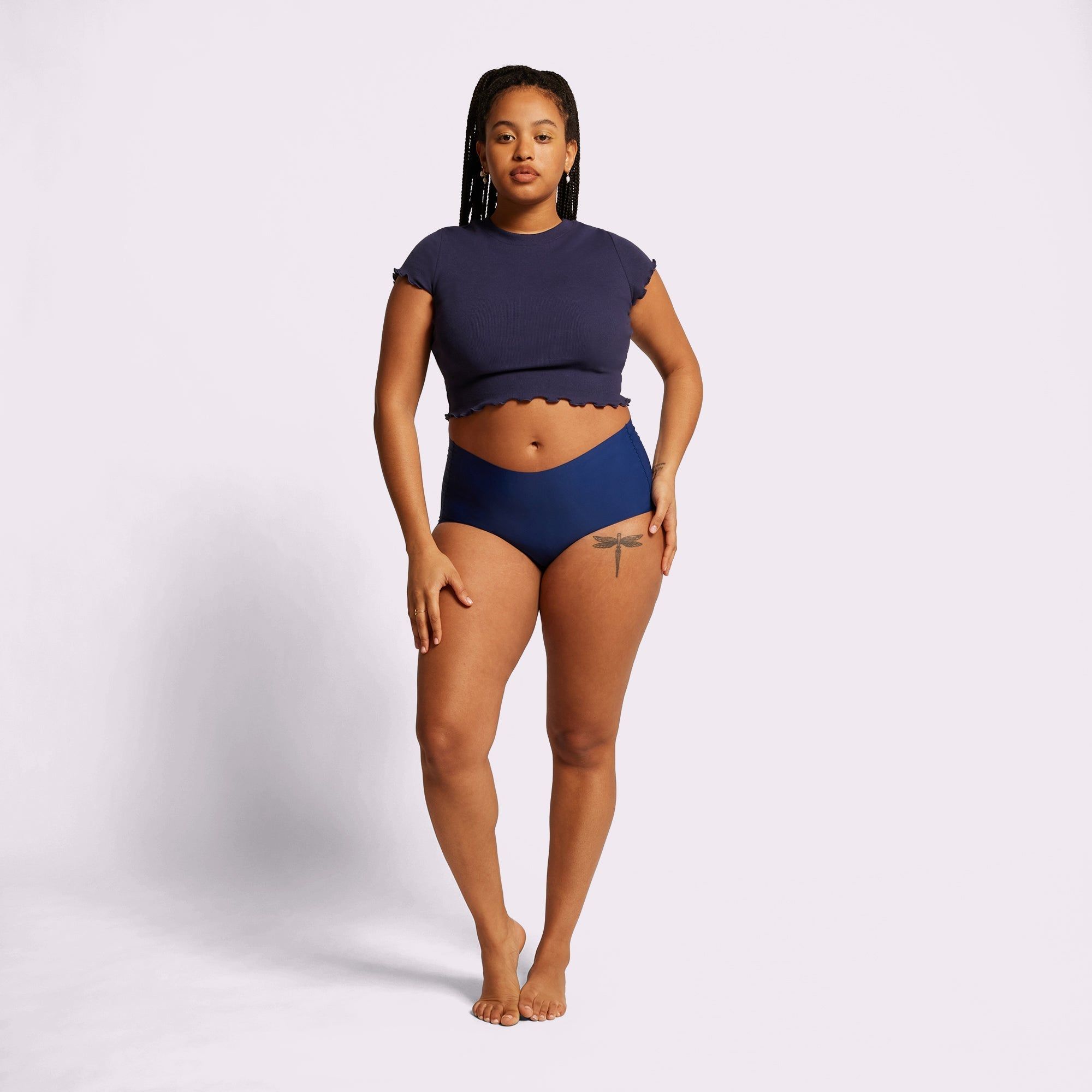 XS Seamless Sculpt High Rise Boyshort | Seamless Universal | Archive (Starry Sky) sold by Parade product image thumbnail 4