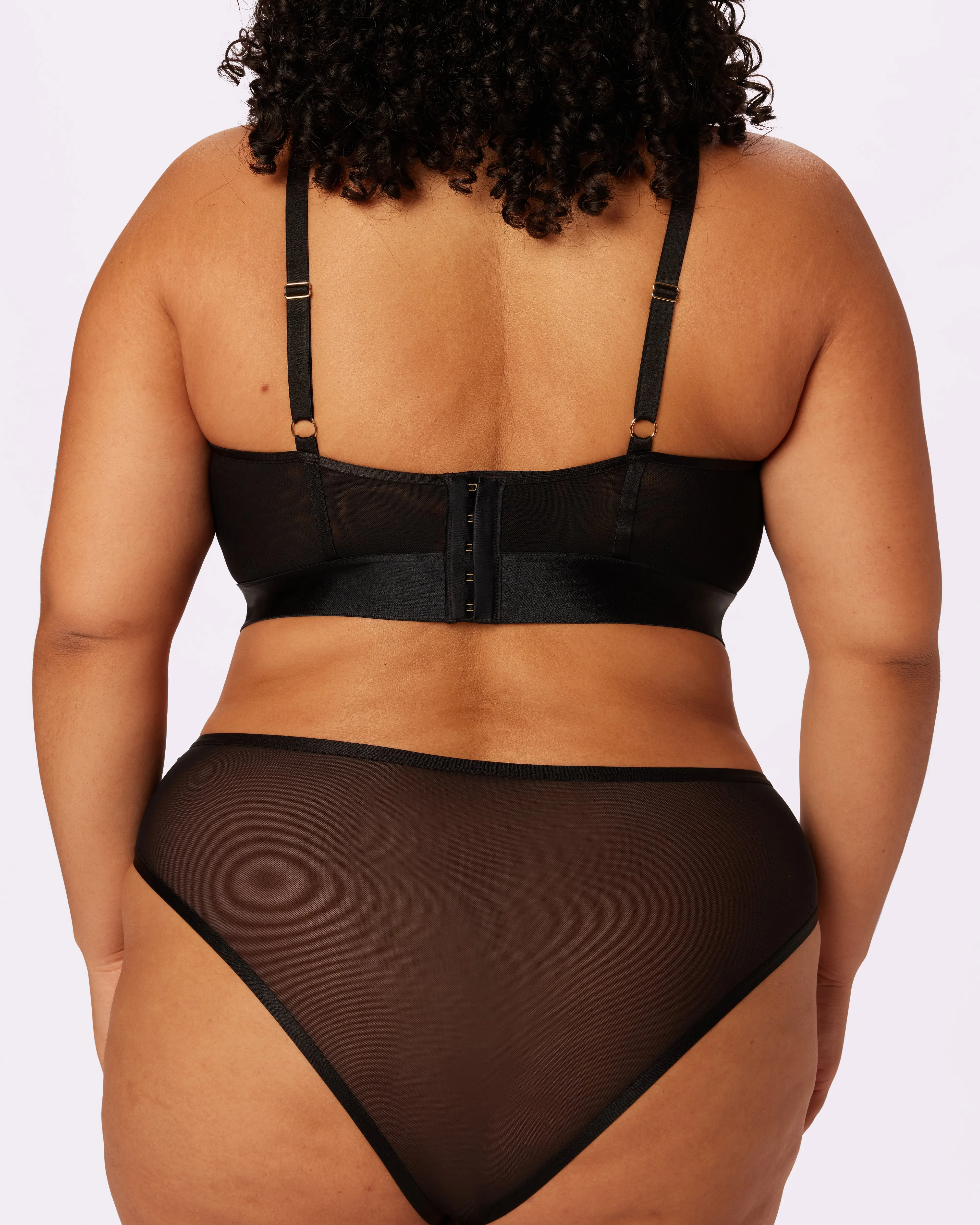Sheer Sculpt Bustier | Silky Mesh | Archive (Eightball) sold by Parade product image thumbnail 5