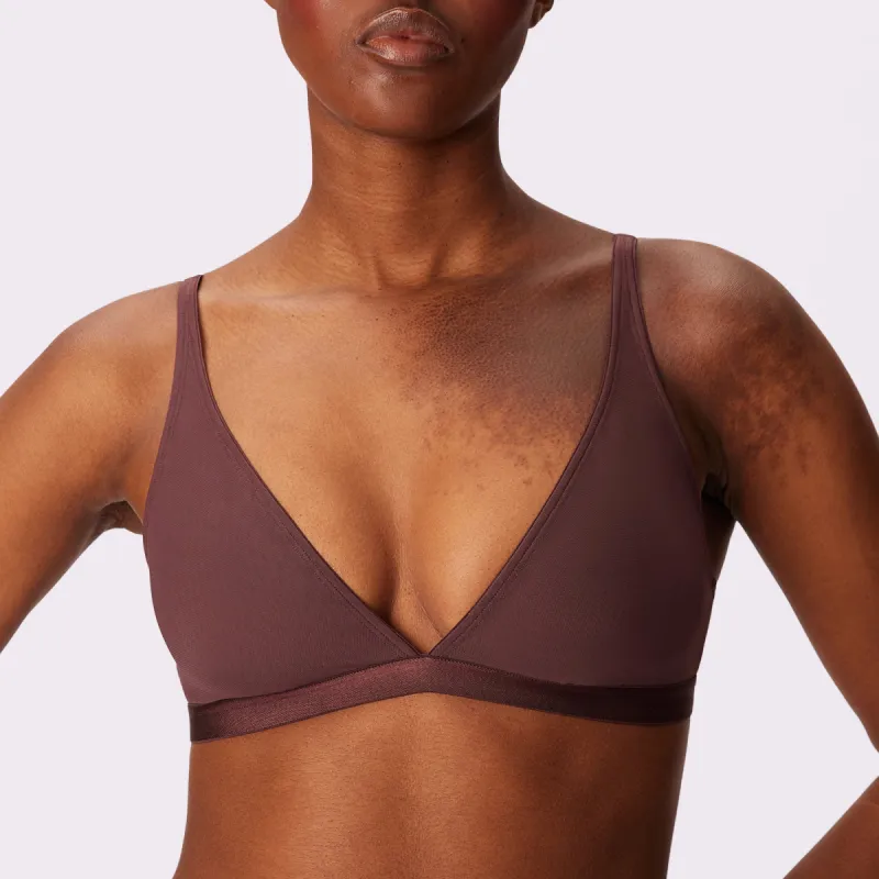 Plunge Bralette | Silky Mesh | Archive (Pony) sold by Parade