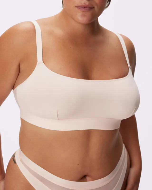 Dream Fit Scoop Bralette | Ultra-Soft Re:Play (Rose Quartz) sold by Parade