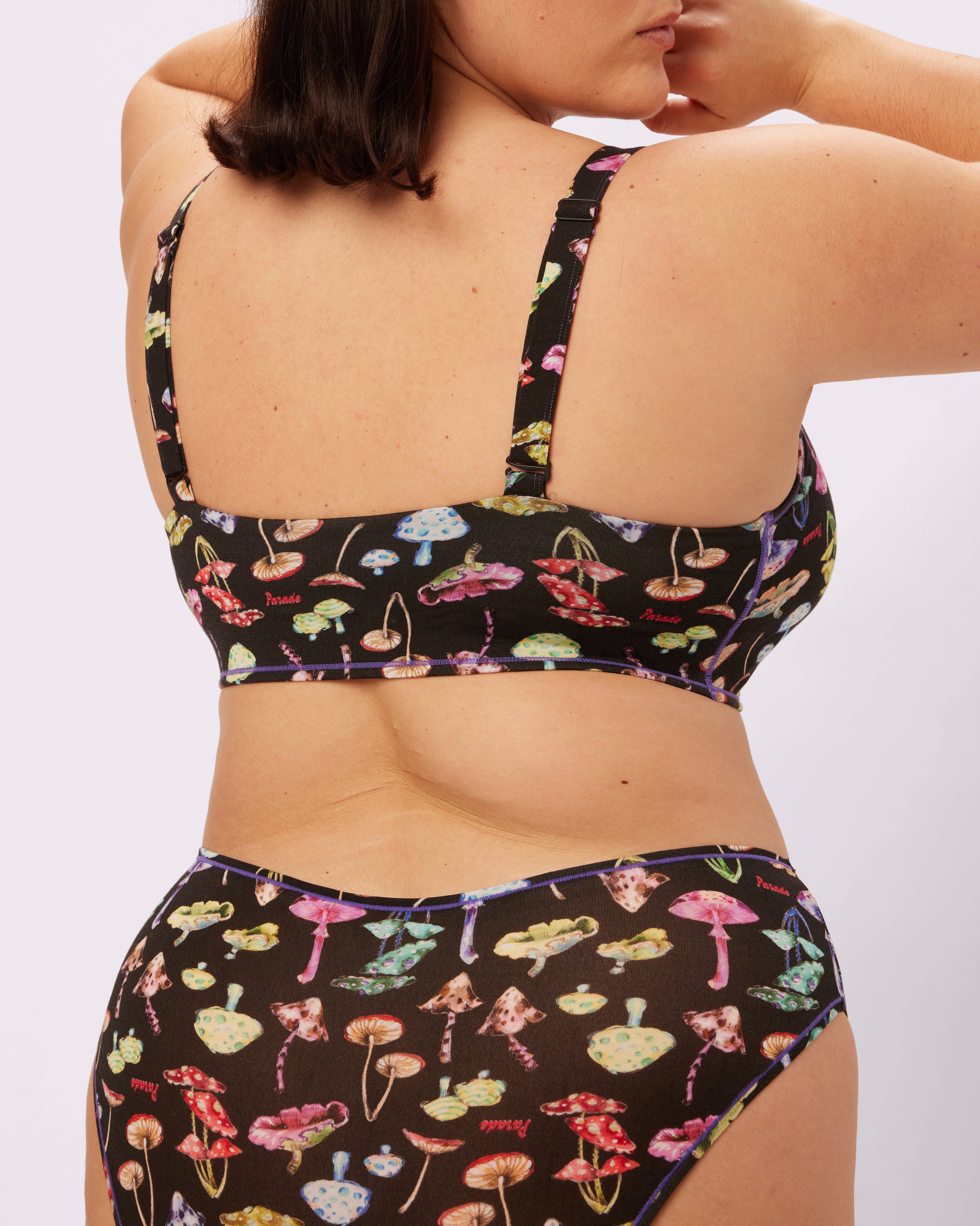 XS Vintage Soft Triangle Bralette | New:Cotton | Archive (Trip) sold by Parade product image thumbnail 3