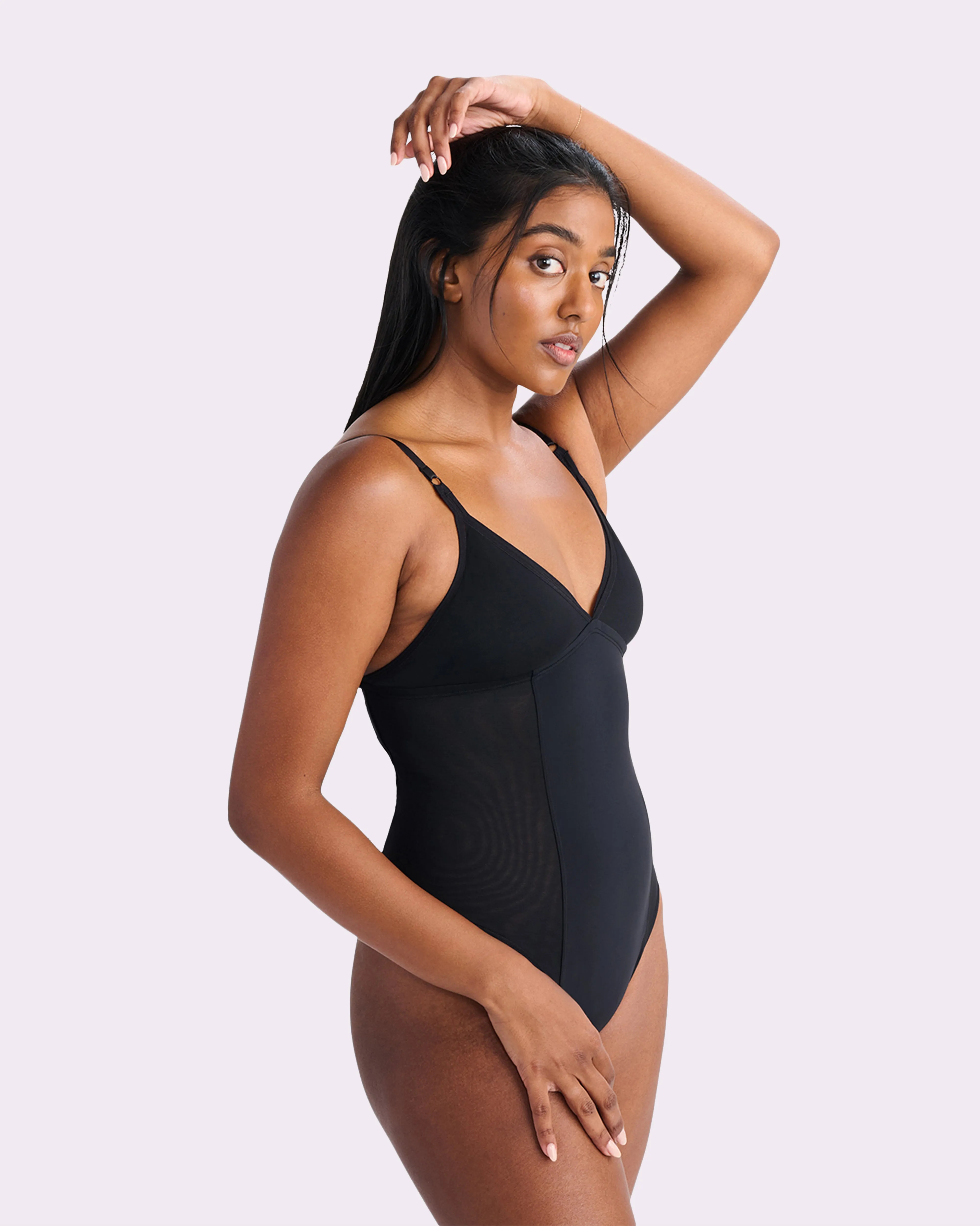 Re:Play Mixed Mesh Bodysuit | Ultra-Soft Re:Play (Eightball) sold by Parade product image thumbnail 2