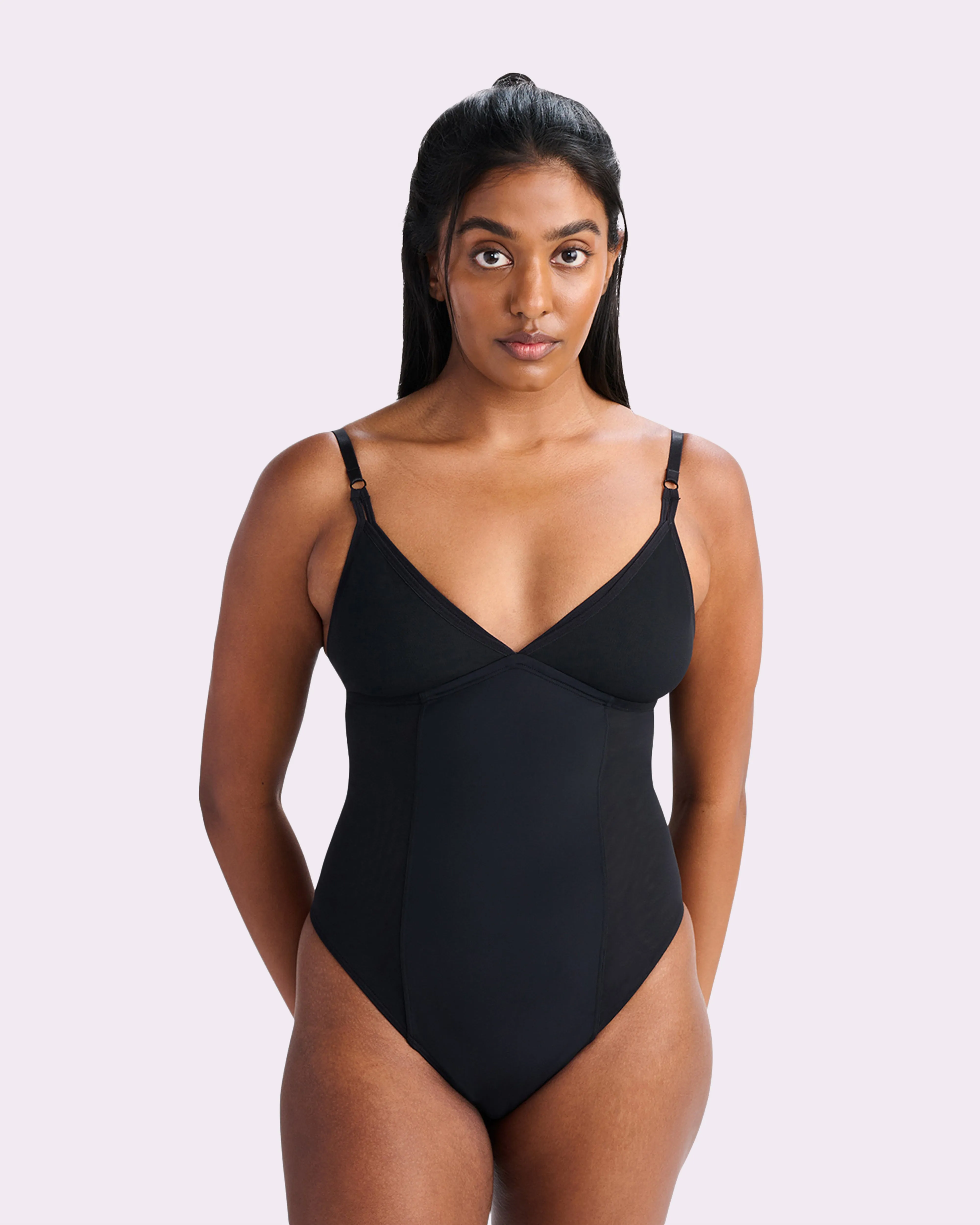 Re:Play Mixed Mesh Bodysuit | Ultra-Soft Re:Play (Eightball) sold by Parade