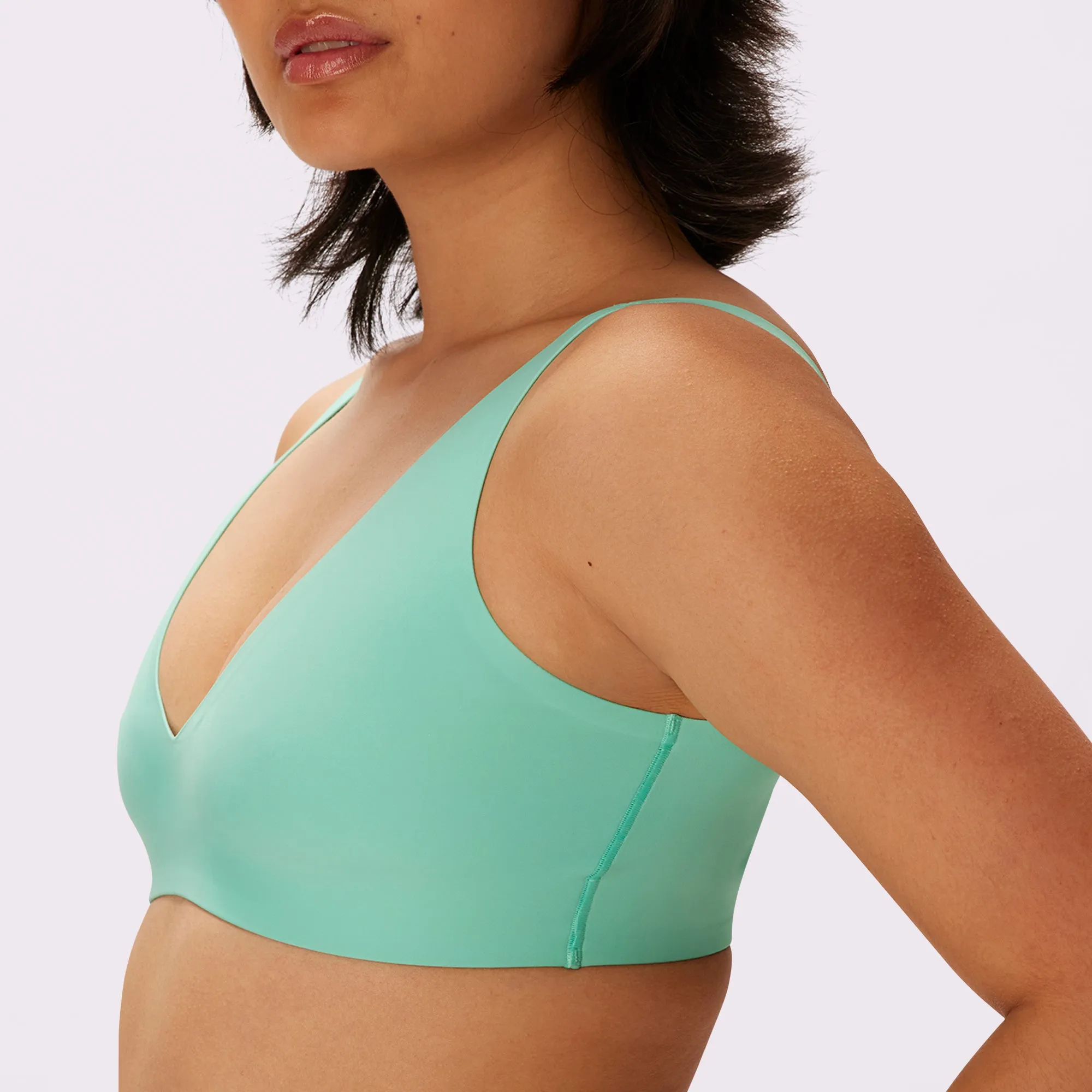 Support Lift Plunge Bralette | Seamless Universal | Archive (Buttermint) sold by Parade product image thumbnail 2