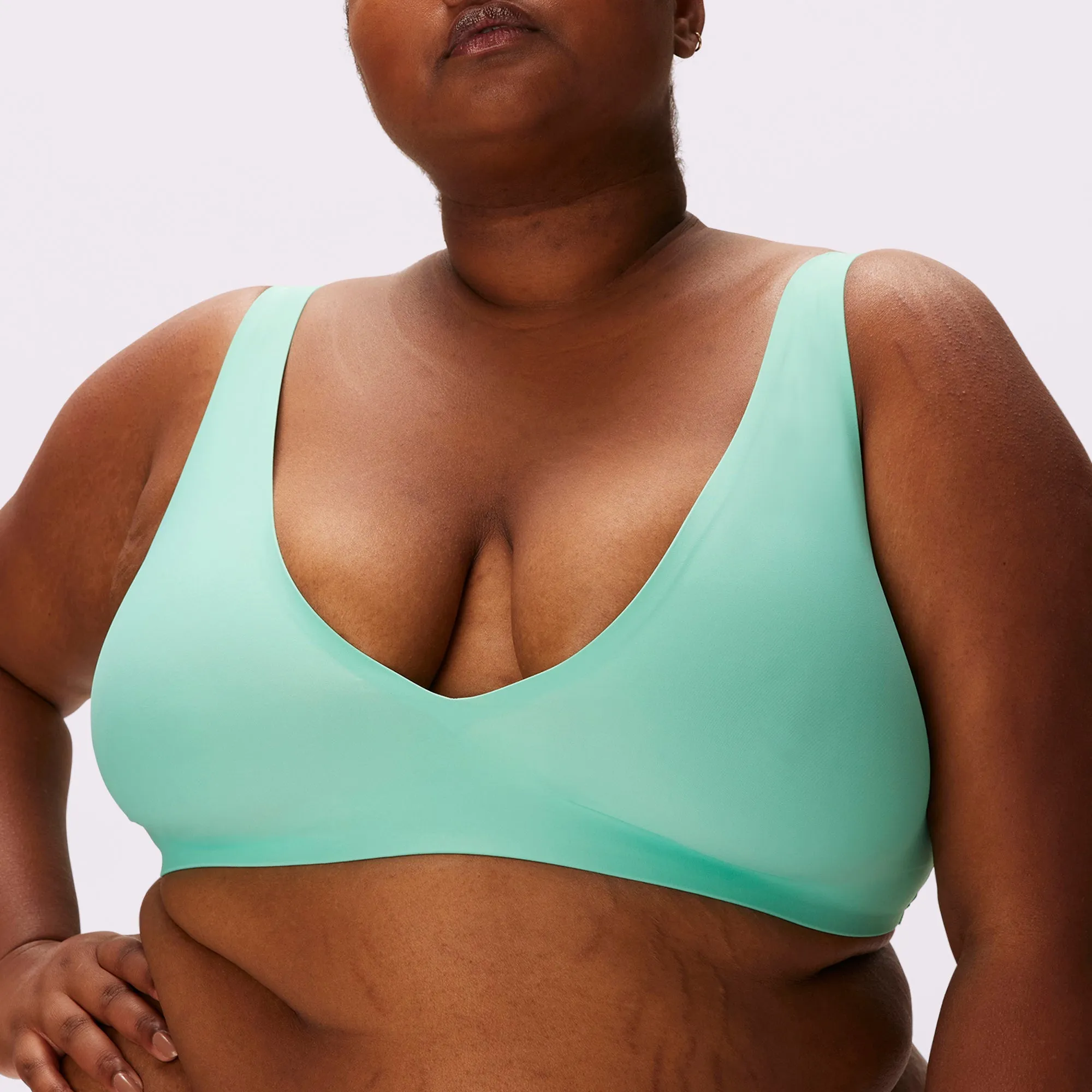 Support Lift Plunge Bralette | Seamless Universal | Archive (Buttermint) sold by Parade product image thumbnail 5