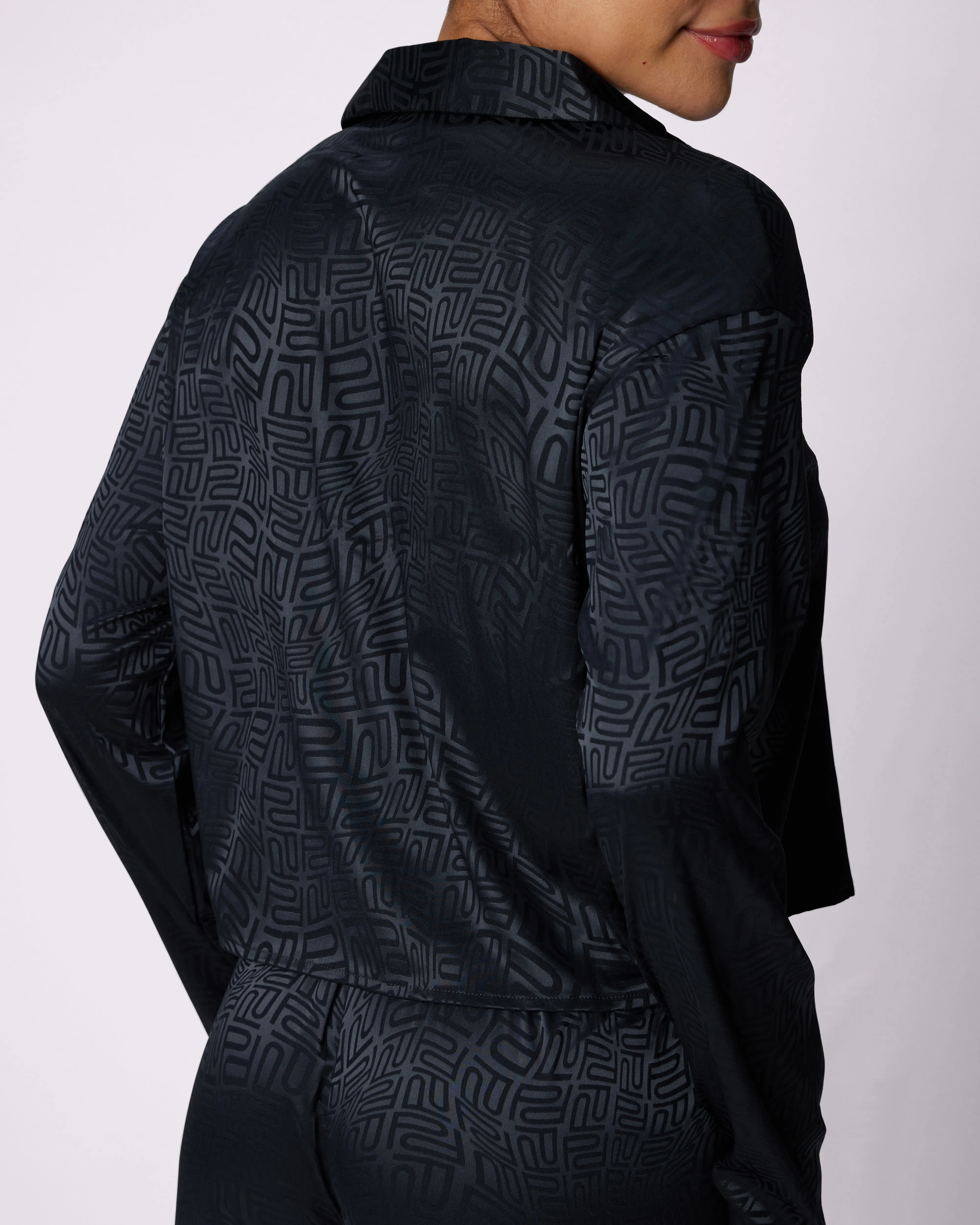 Dream Longsleeve Button Up | Luxe Satin | Archive (Eightball Logo) sold by Parade product image thumbnail 4