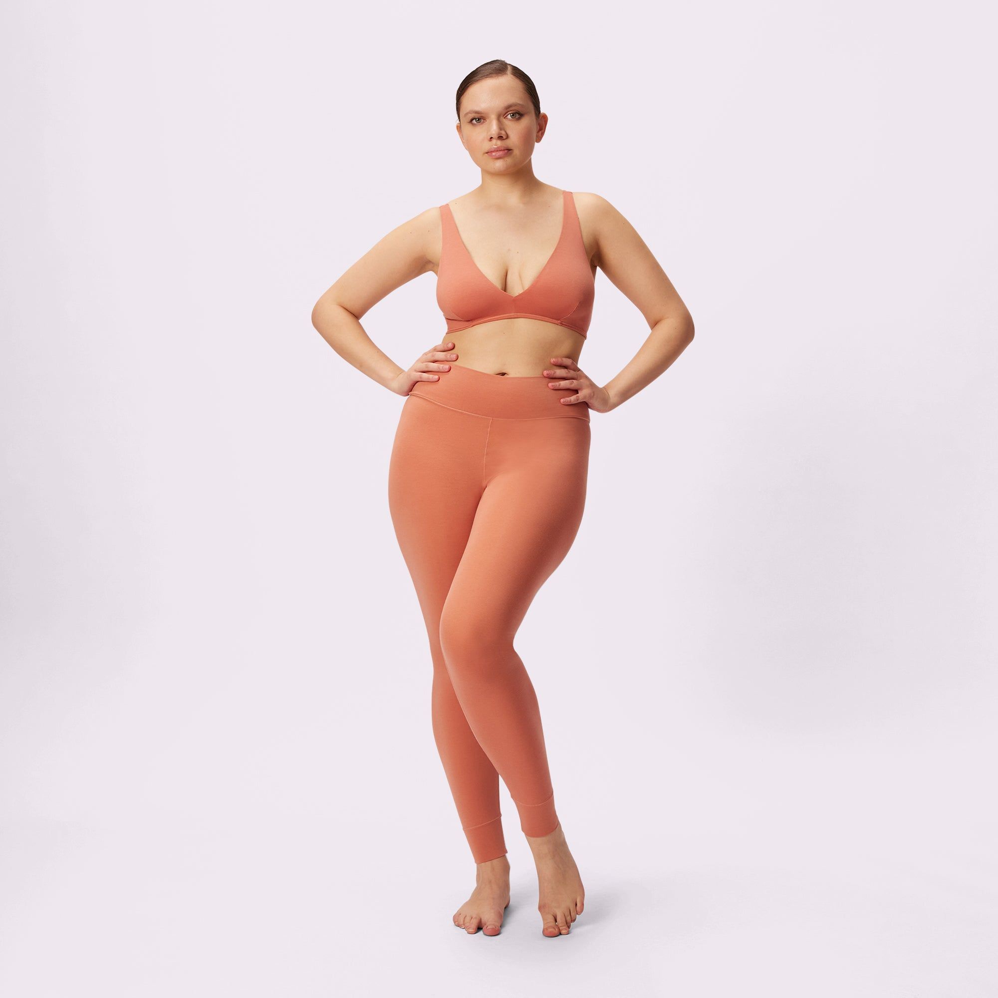 L Lightweight Leggings | New:Cotton | Archive (Gingersnap) sold by Parade product image thumbnail 4