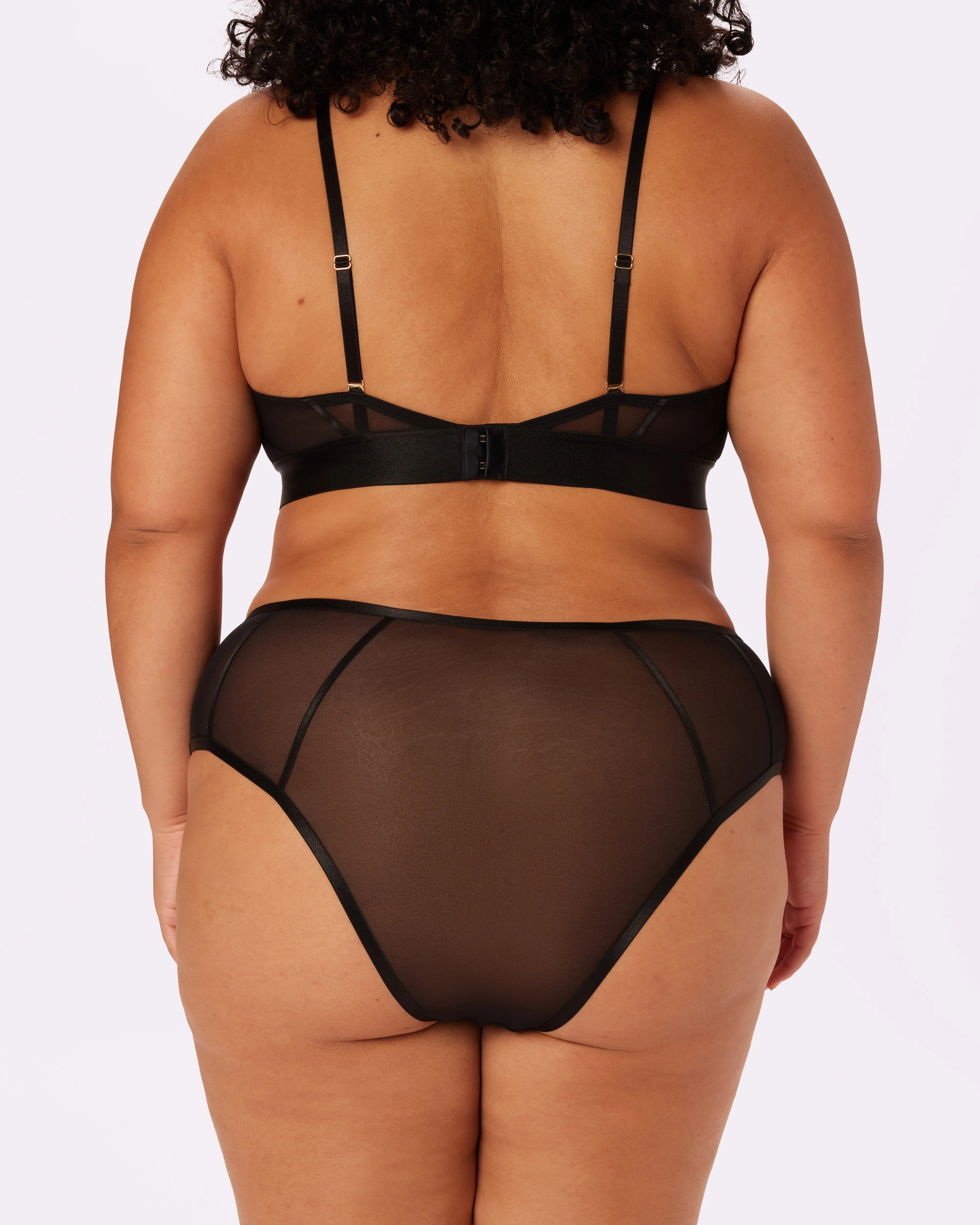 Sheer Sculpt Pop High Rise Cheeky | Silky Mesh | Archive (Eightball) sold by Parade product image thumbnail 4