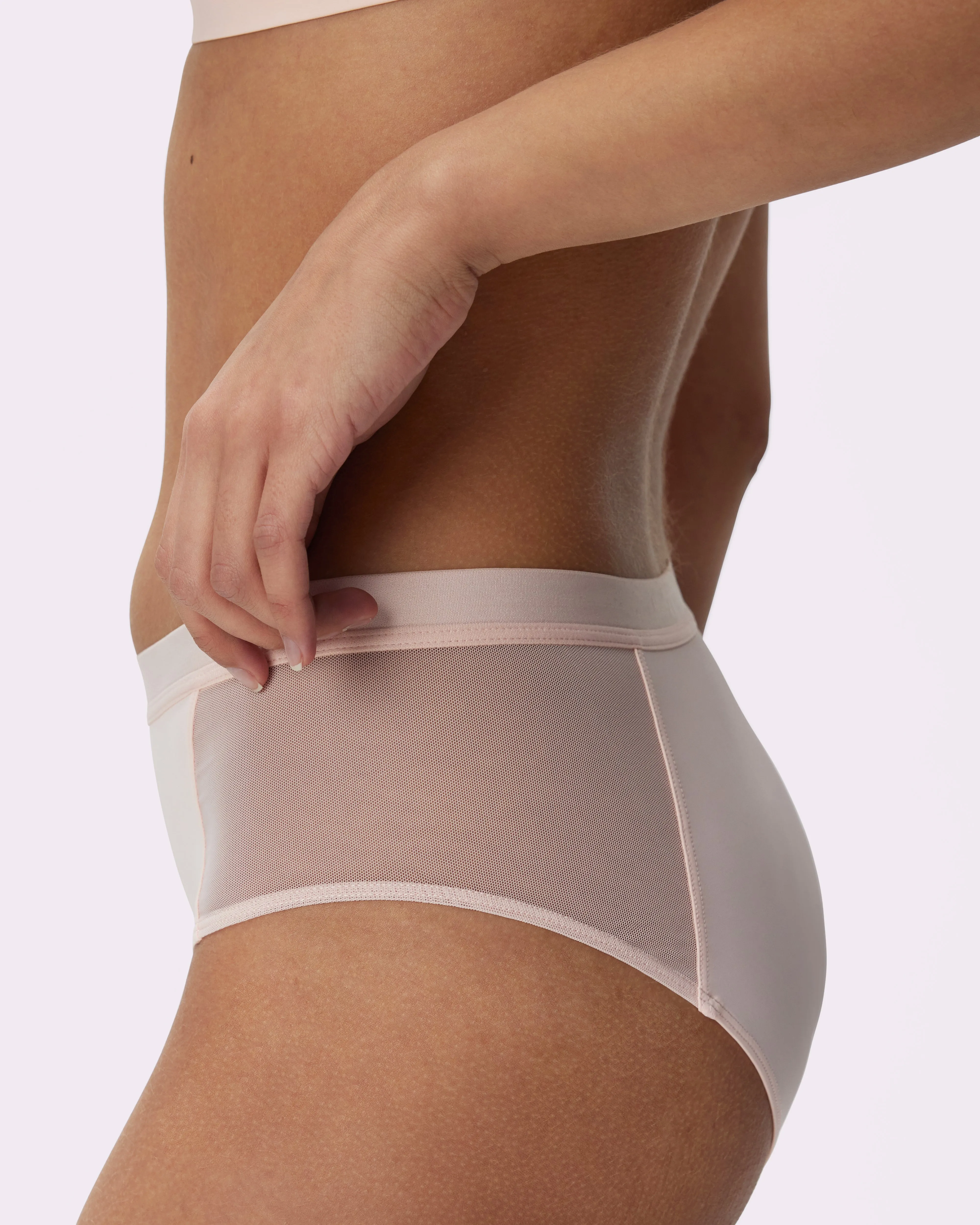 Re:Play High Waisted Brief | Ultra-Soft Re:Play | Archive (Rose Quartz) sold by Parade product image thumbnail 3