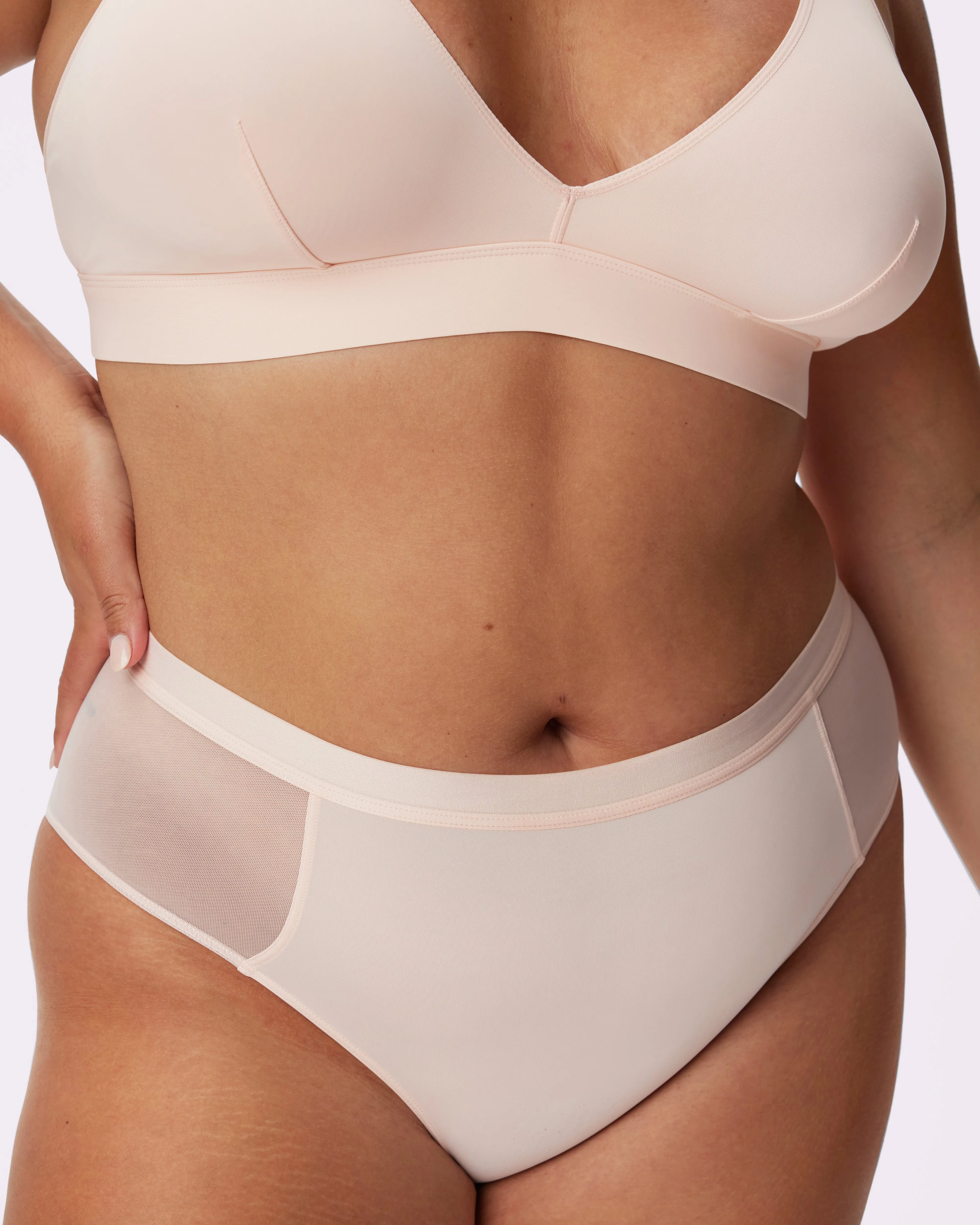 Re:Play High Waisted Brief | Ultra-Soft Re:Play | Archive (Rose Quartz) sold by Parade product image thumbnail 5