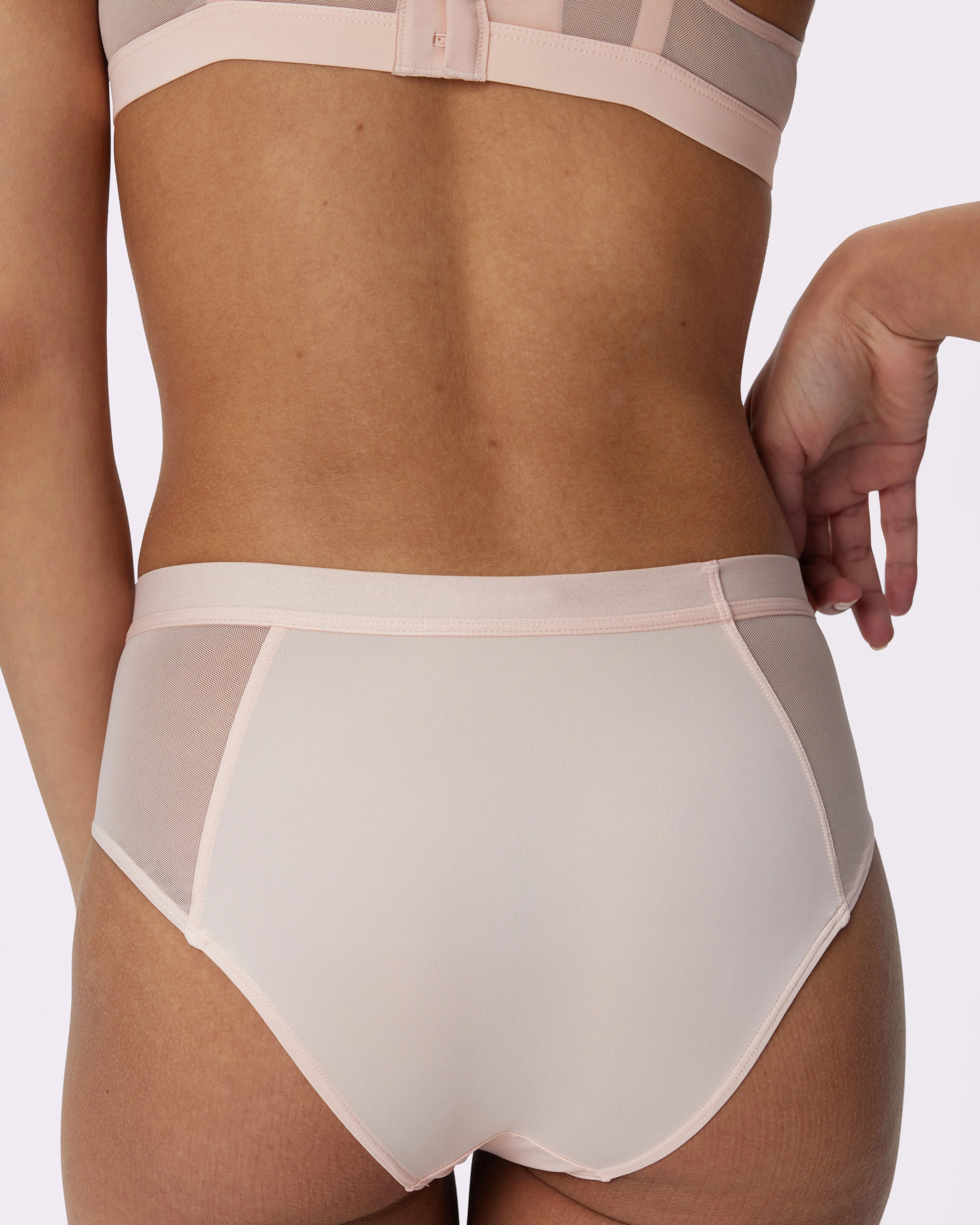 Re:Play High Waisted Brief | Ultra-Soft Re:Play | Archive (Rose Quartz) sold by Parade