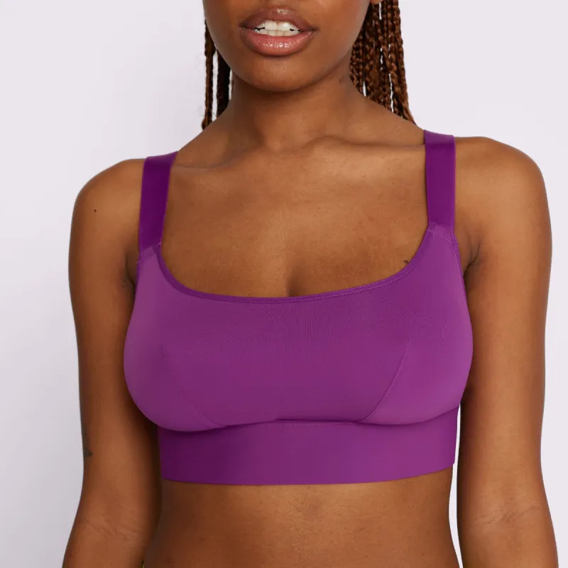 Re:Play Scoop Bralette | Ultra-Soft Re:Play | Archive (Magic Berry) sold by Parade