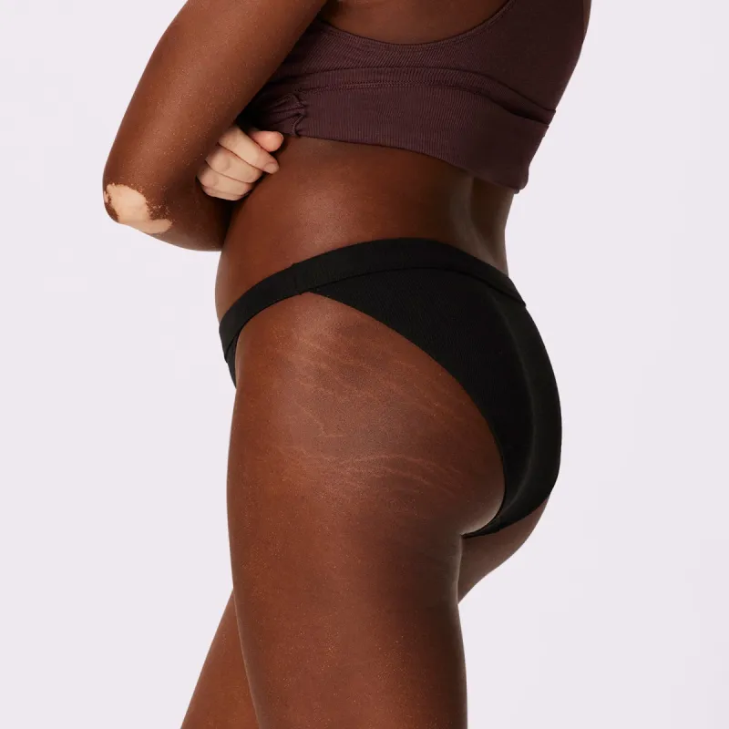 M Vintage Rib String Cheeky | Lush Rib | Archive (Eightball) sold by Parade