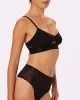 Sheer Sculpt Pop Cutout Triangle Bralette | Silky Mesh | Archive  (Eightball) sold by Parade
