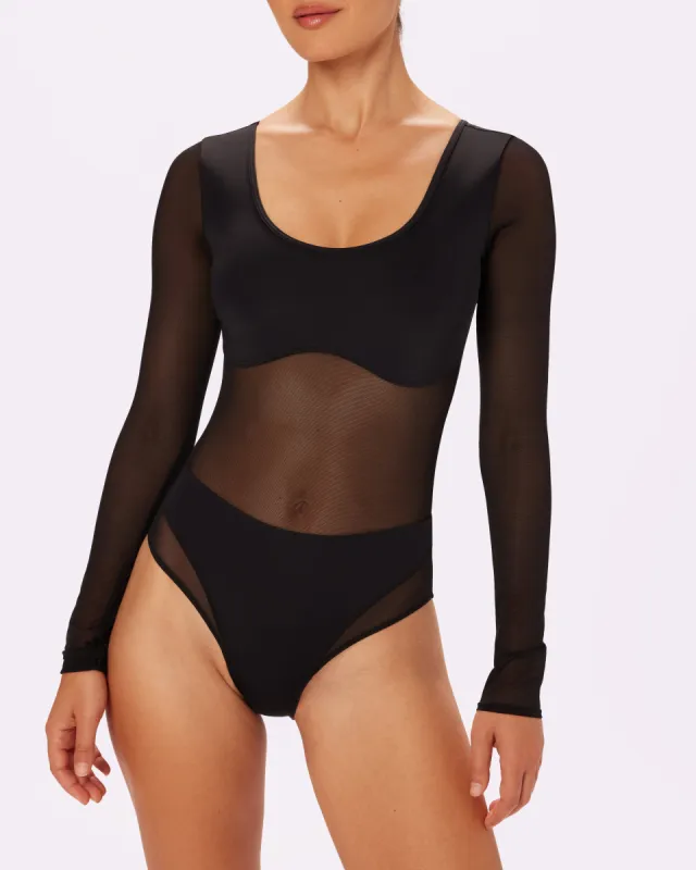 Dream Sleek Contrast Bodysuit | Ultra-Soft Re:Play (Eightball) made by Parade
