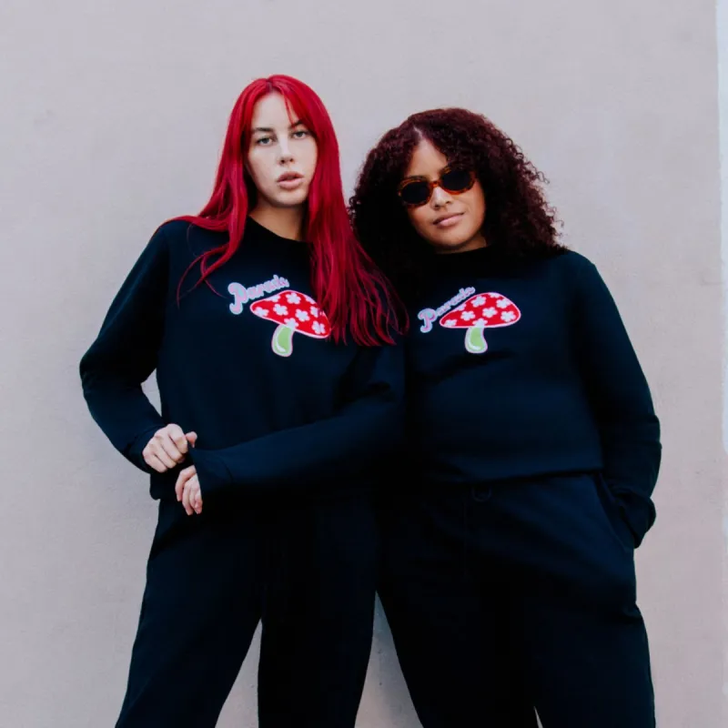 XS The Crewneck | Archive (Eightball Shroom) sold by Parade