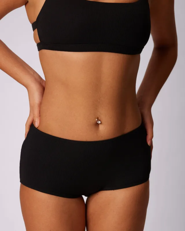 XS Everyday Lush Boyshort | Lush Rib | Archive (Eightball) sold by Parade