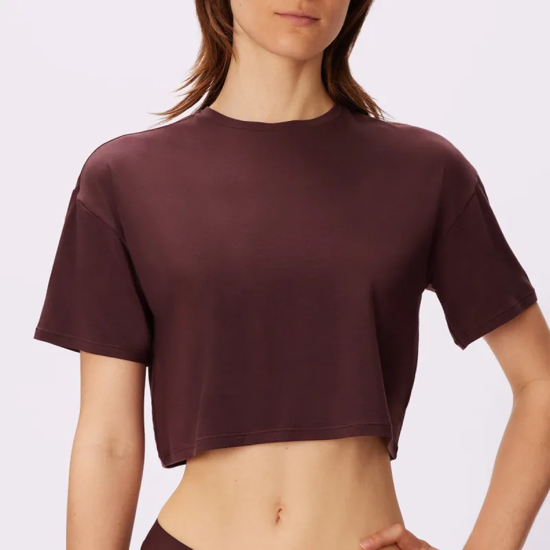 Breezy Crop Tee | New:Cotton | Archive (Pony) made by Parade