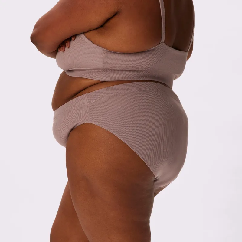 XS Vintage High Rise Brief | New:Cotton | Archive (Sandcastle) sold by Parade