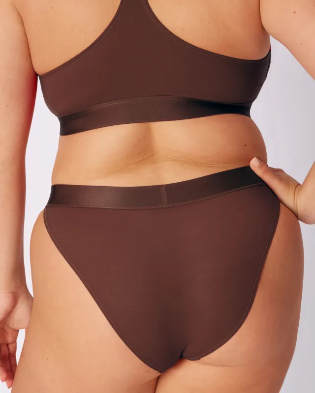 Comfy High Cut Cheeky | New:Cotton (Pony) sold by Parade