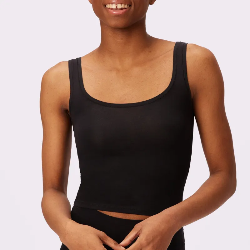 Vintage Essential Scoop Tank | New:Cotton | Archive (Eightball) sold by Parade