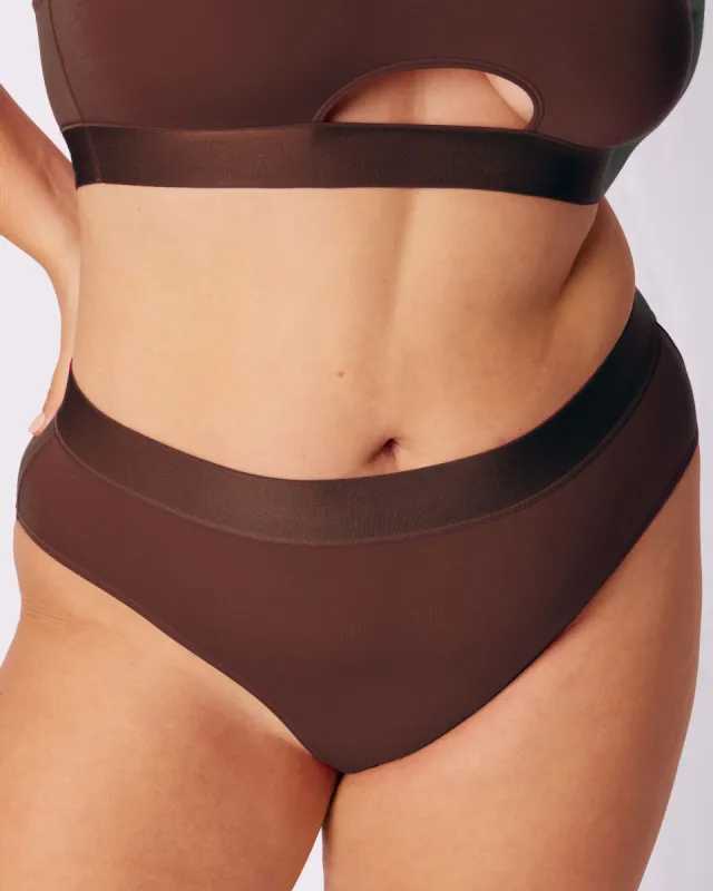 Vintage High Cut Brief | New:Cotton (Pony) sold by Parade