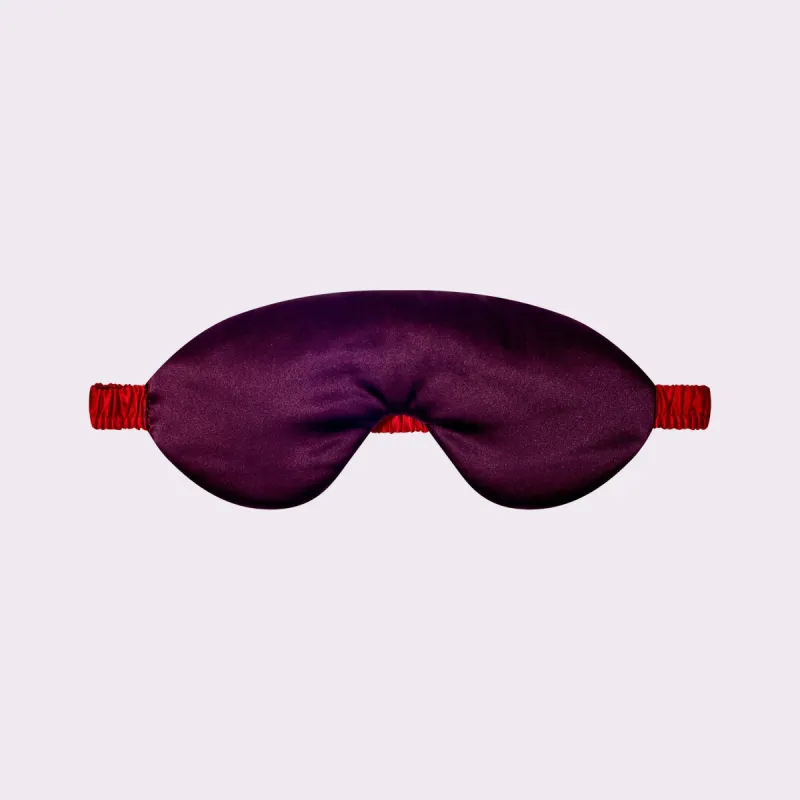 Sleep Mask | Luxe Satin | Archive (Bordeaux) sold by Parade