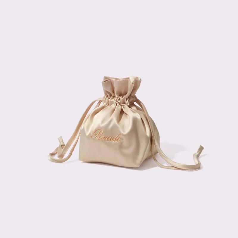 Satin Sleep Pouch | Luxe Satin | Archive (Love Letter) sold by Parade