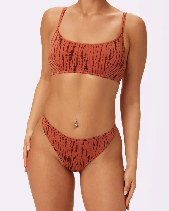 S Ultra-Flattering High Rise Thong | New:Cotton | Archive (Rocky Road) sold by Parade