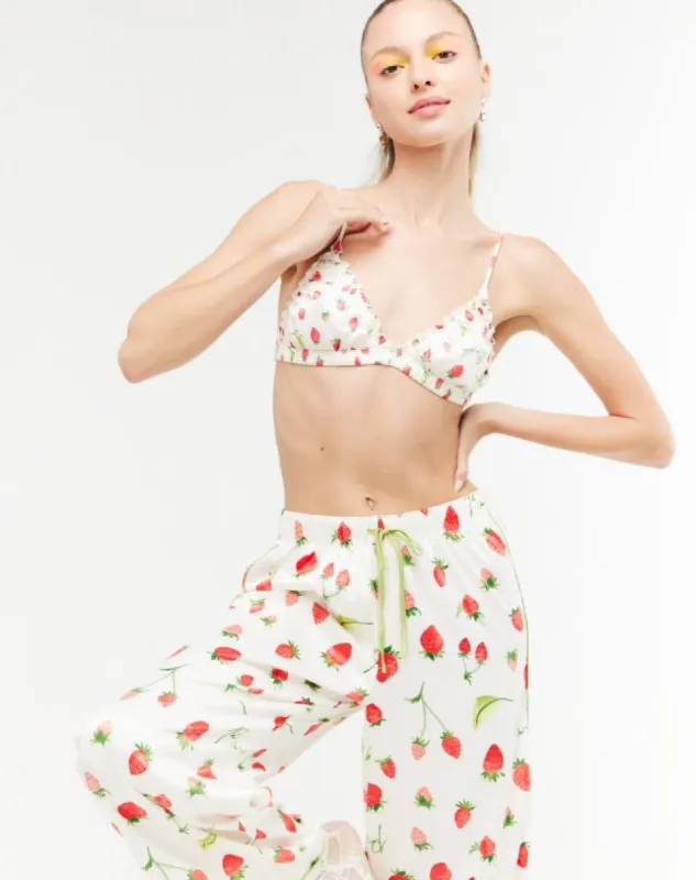 2XL Dream Wide Leg Pants | Luxe Satin | Archive (Shortcake) sold by Parade