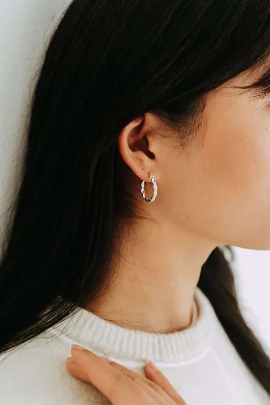 Ivy Hoops / Sterling Silver made by Sydney Rose