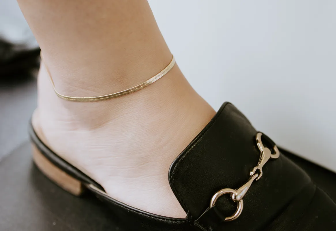 Herringbone Anklet sold by Sydney Rose