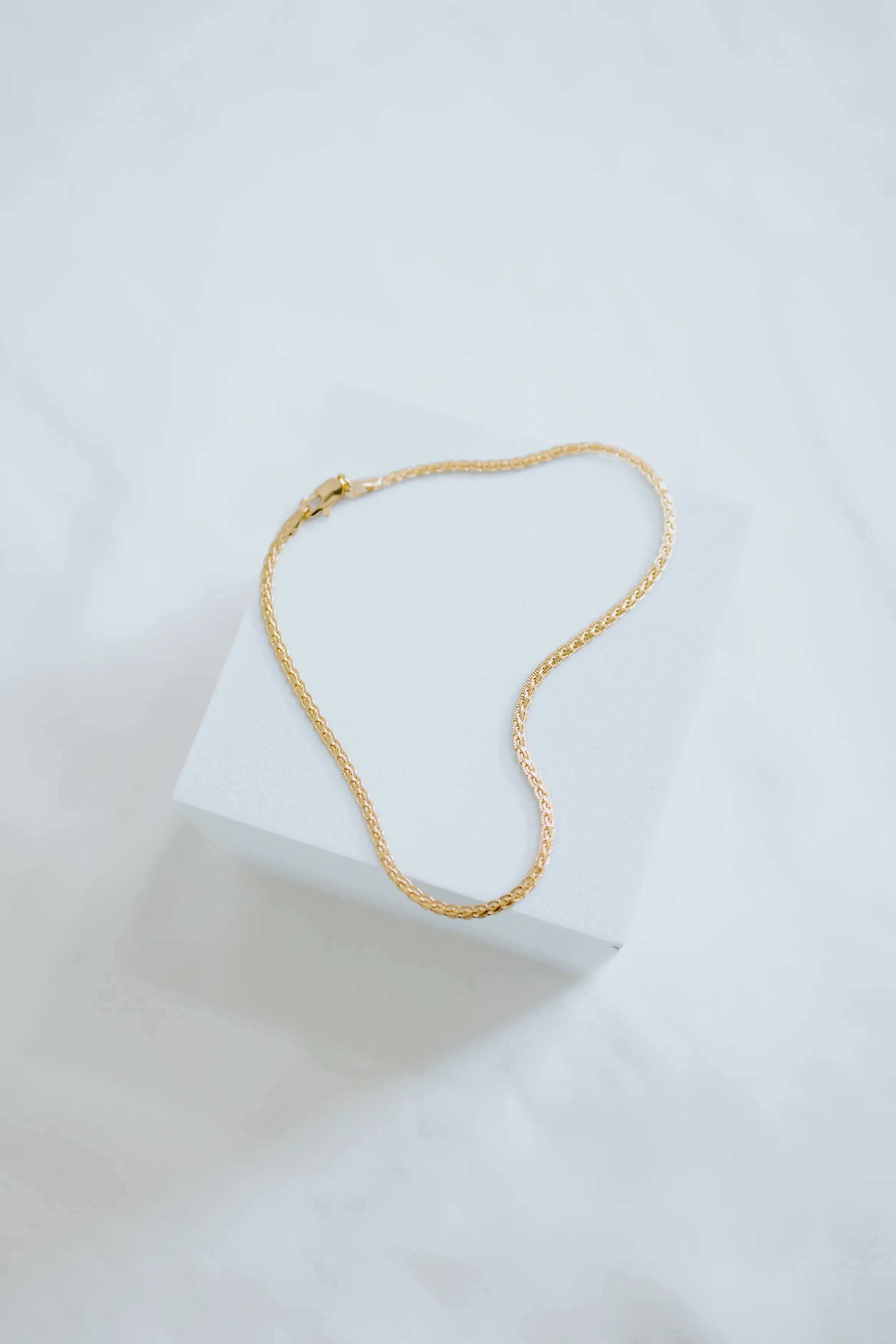 Gold Braided Anklet sold by Sydney Rose product image thumbnail 2