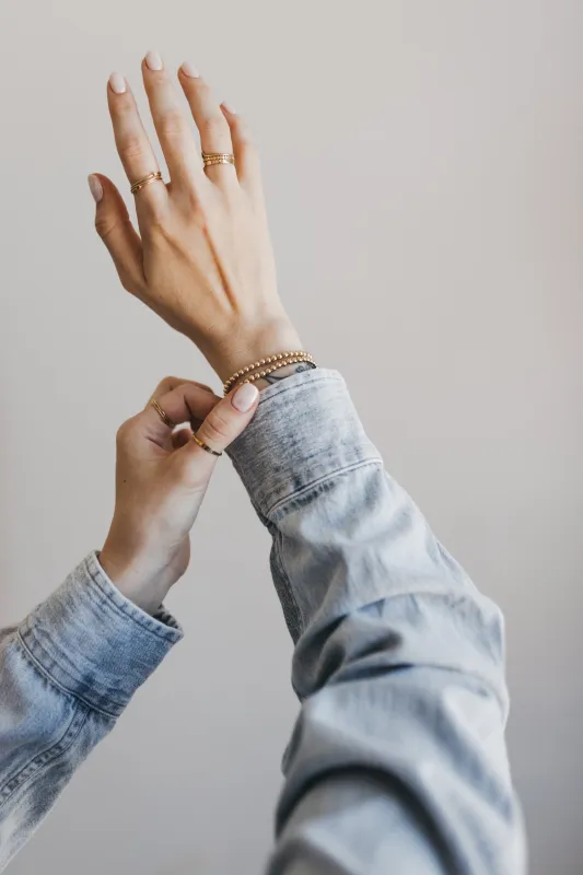 Gold Bead Bracelet sold by Sydney Rose