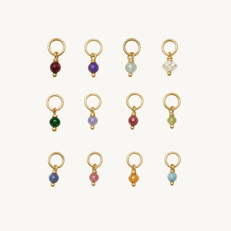 Raw Birthstone Pendant made by Sydney Rose