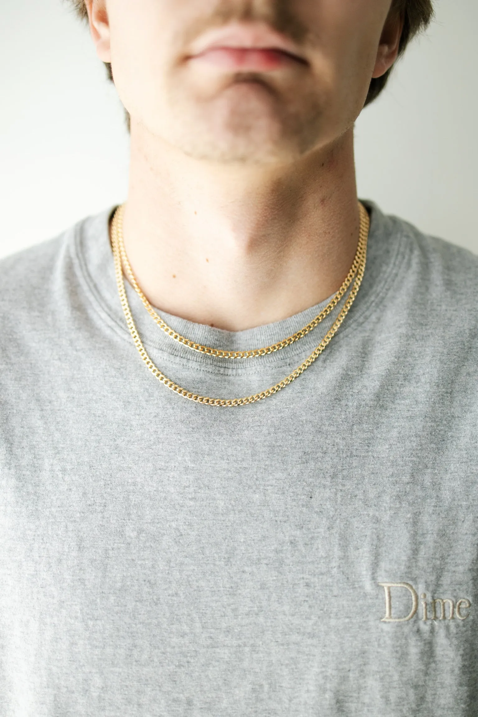 Mens 4mm Curb Chain sold by Sydney Rose product image thumbnail 4