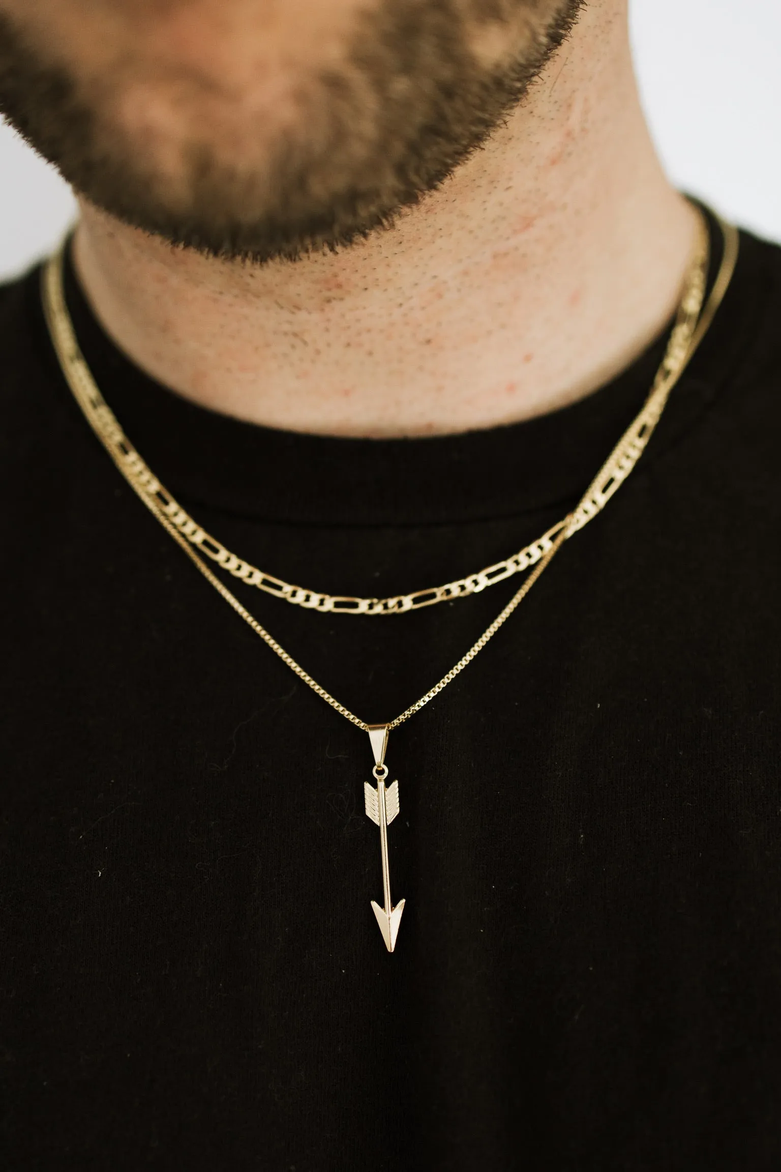 Mens Arrow Necklace sold by Sydney Rose product image thumbnail 4