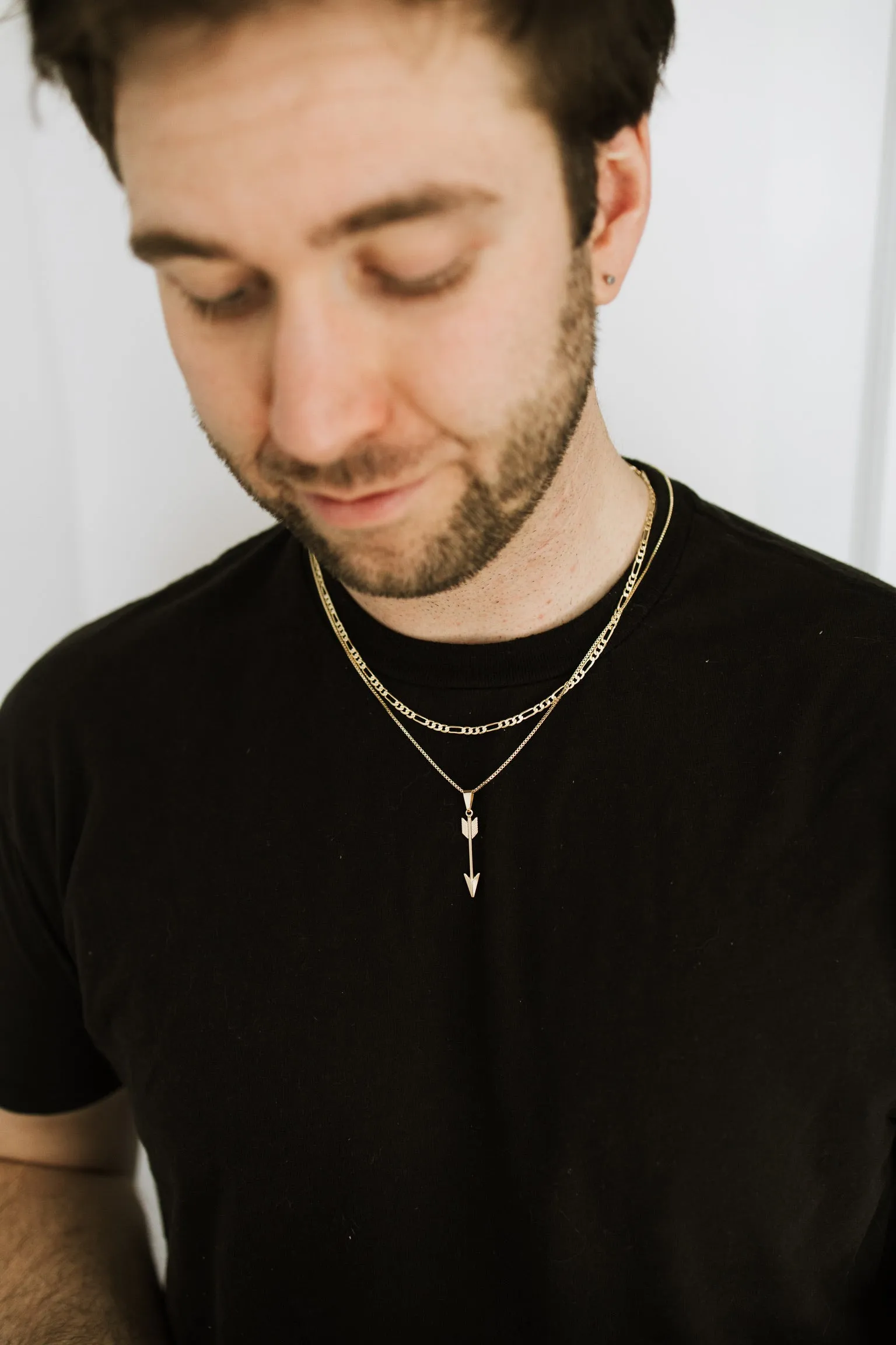 Mens Arrow Necklace sold by Sydney Rose product image thumbnail 2