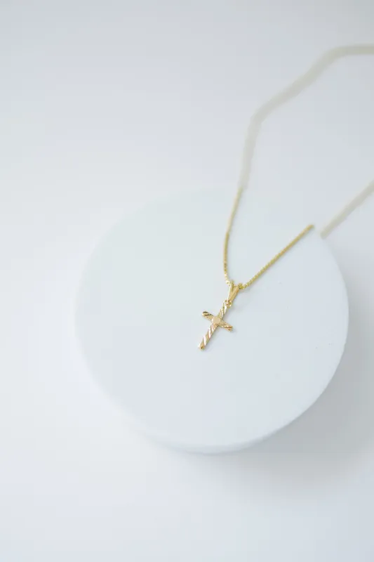 Mens Cross Necklace sold by Sydney Rose